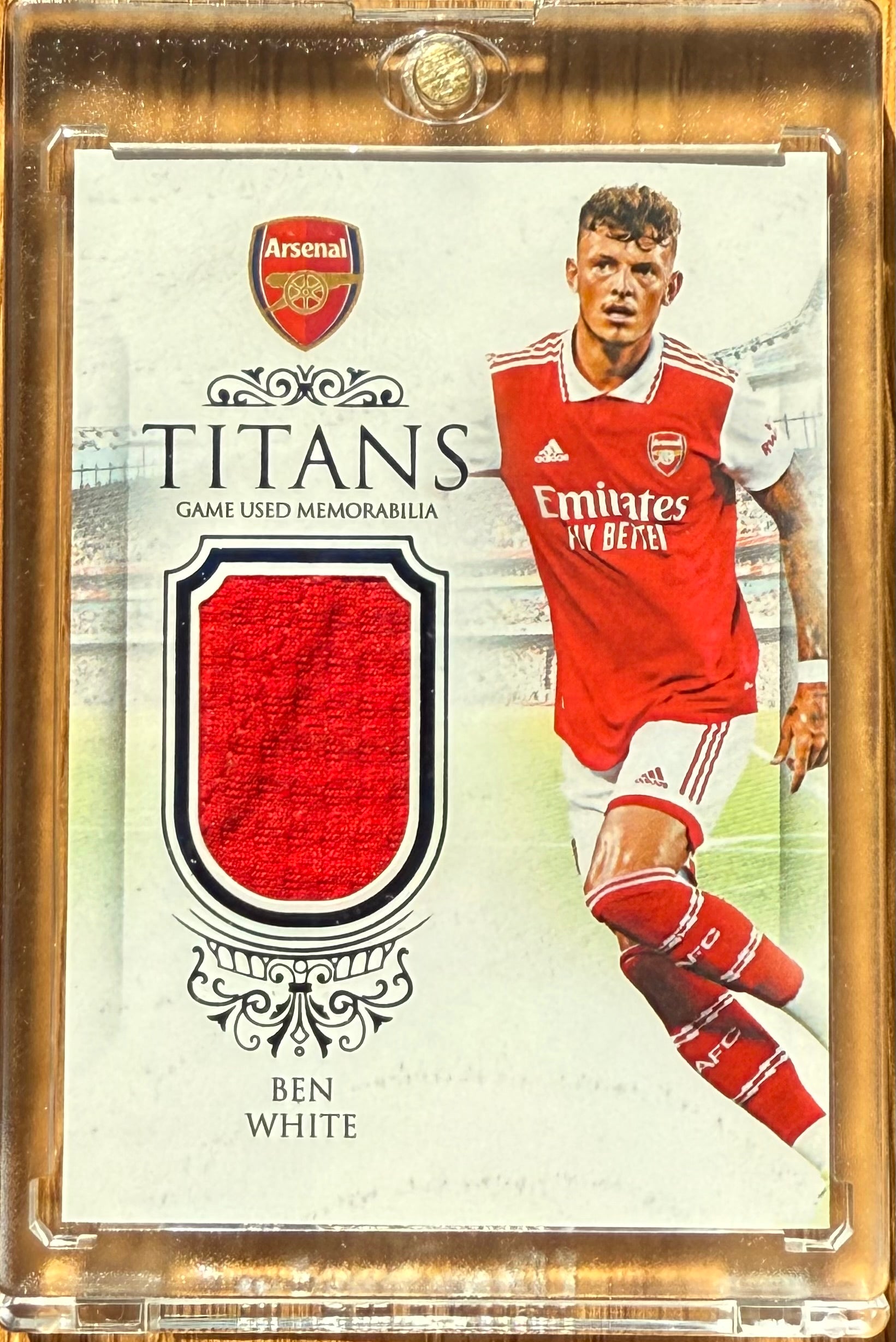 Ben White – Titans Game Used Memorabilia – 03/08 – Arsenal FC