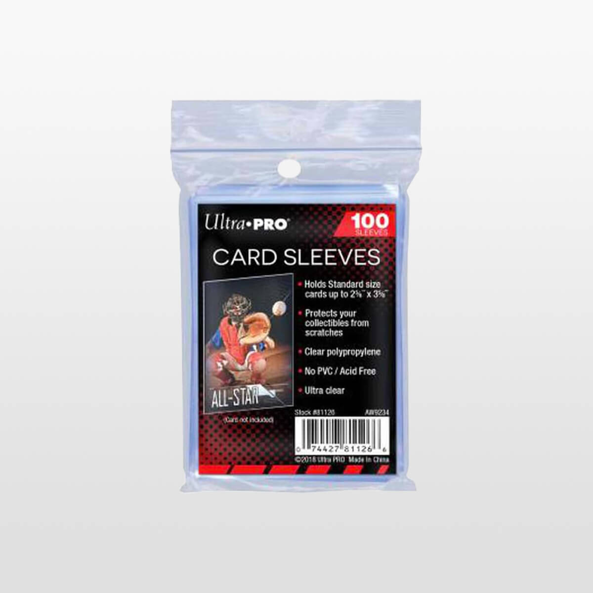 Card Sleeves 100 stk