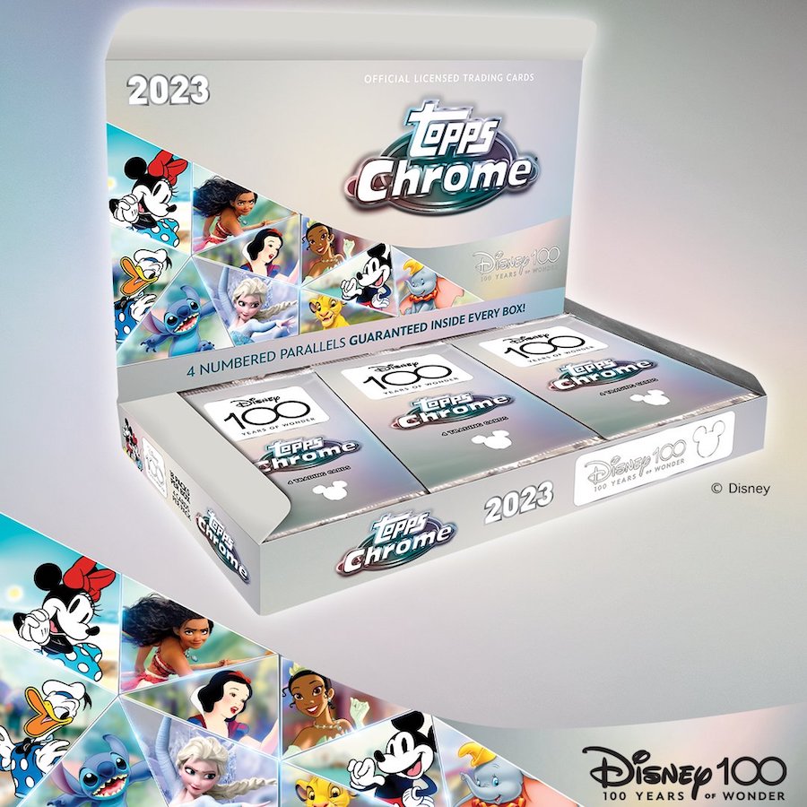 Topps Chrome Disney 100 Boks BaldBreakers.no