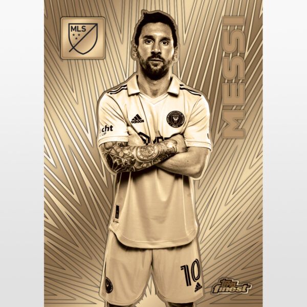 Topps Finest MLS Messi Bronze