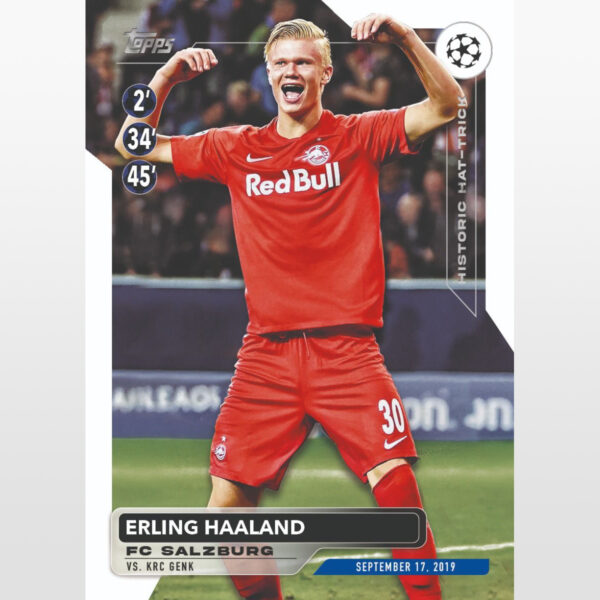 Topps UEFA Club Competitions Haaland