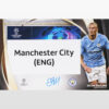 Topps UEFA Club Competitions Man City