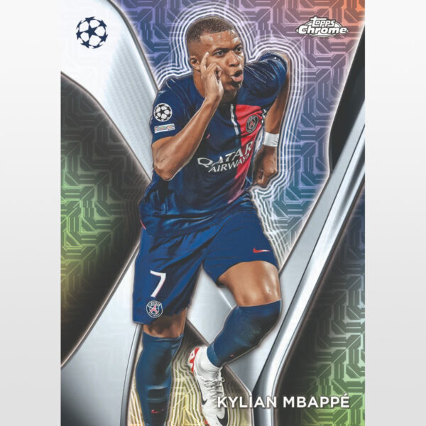 Topps UEFA Club Competitions Mbappé
