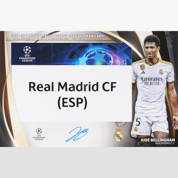 Topps UEFA Club Competitions Real Madrid