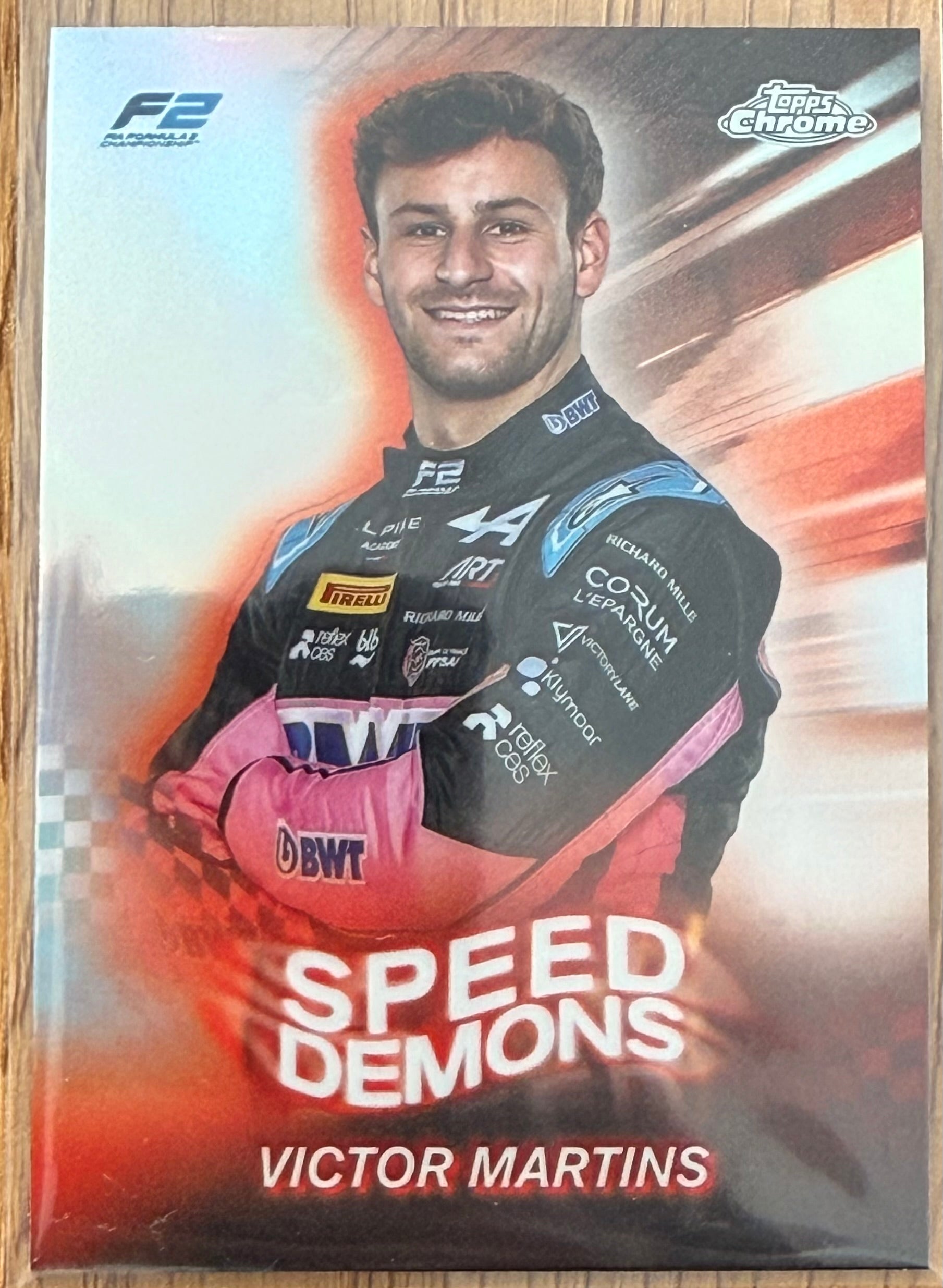 Topps Chrome F1 2024 – SD-21 Victor Martins – Speed Demons – F2 / ART Grand Prix
