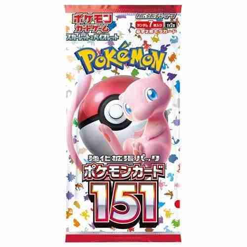 Pokemon Card 151 Booster Pack (Japansk)