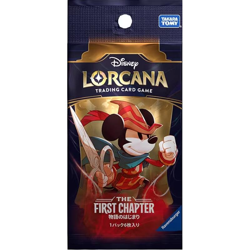 Disney Lorcana The First Chapter The Beginning of the Story Japanese Booster Pack