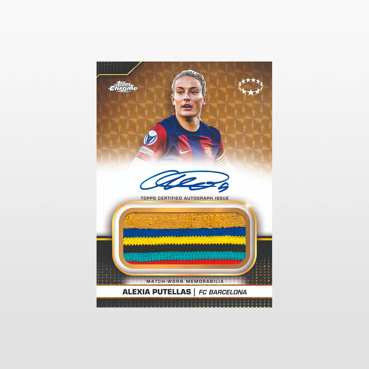 2023-24 Topps Chrome® UEFA Women's Champions League Alexia Putellas