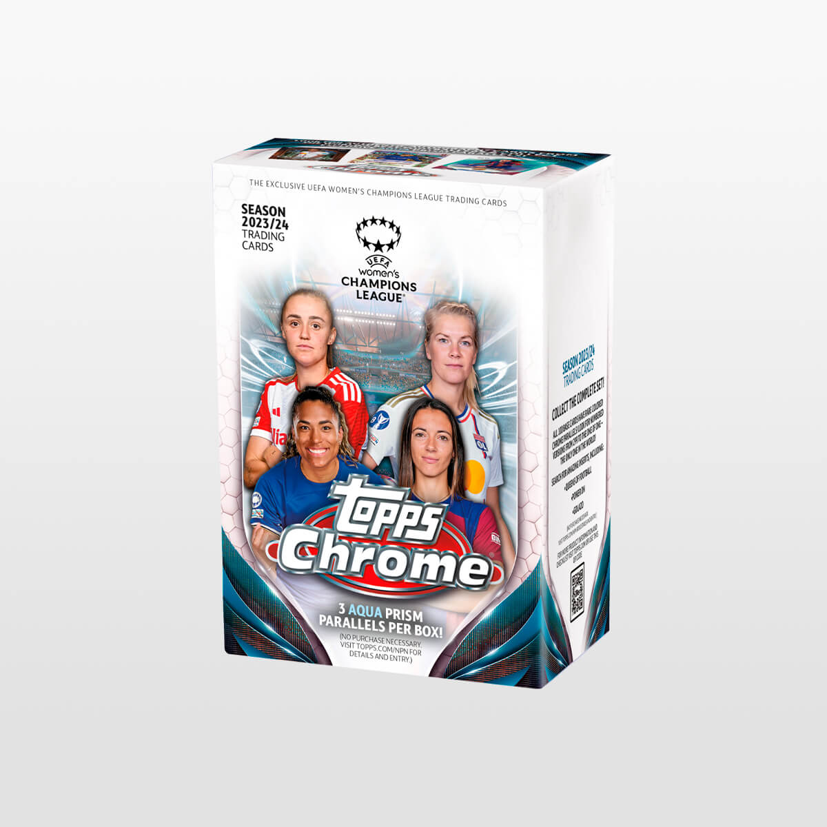 2023-24 Topps Chrome® UEFA Women's Champions League Hobby Box