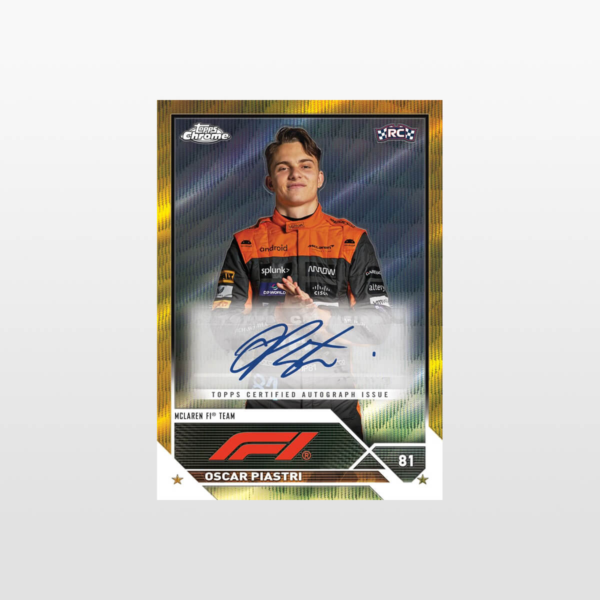 2023 Topps Chrome® Formula 1 Piastri