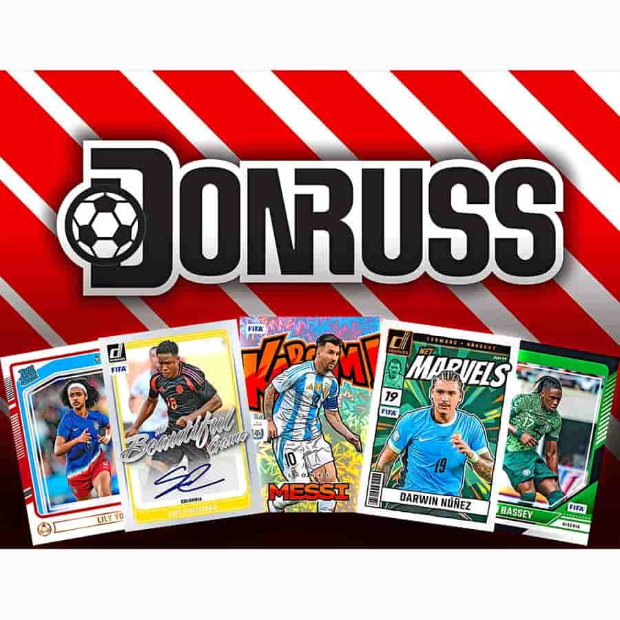 1 x Panini Donruss 24-25 Soccer Fat Pack (25 kort)