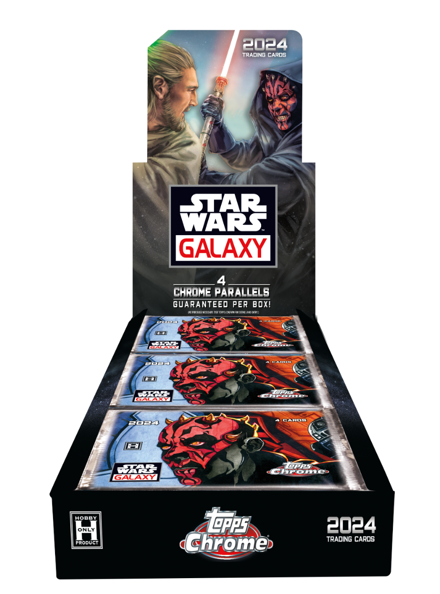 2024 Topps Star Wars Chrome® Galaxy - Hobby Box (Forhåndsbestill)