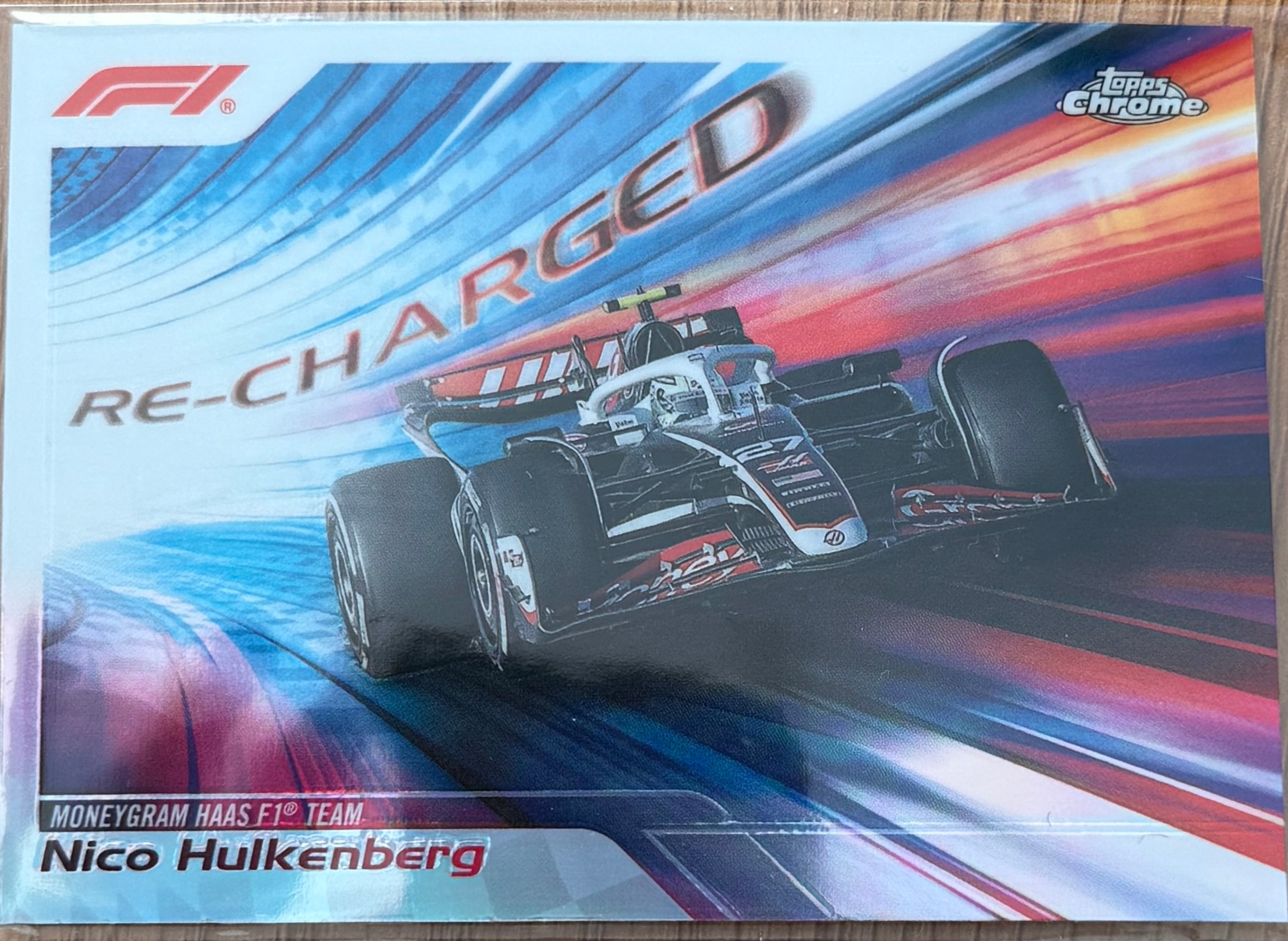 Topps Chrome F1 2024 – RECH-15 Nico Hülkenberg – Re-Charged – Haas F1 Team