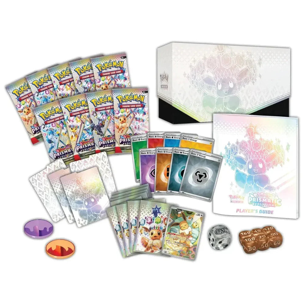 Pokemon Prismatic Evolutions Elite Trainer Box (Forhåndsbestill)