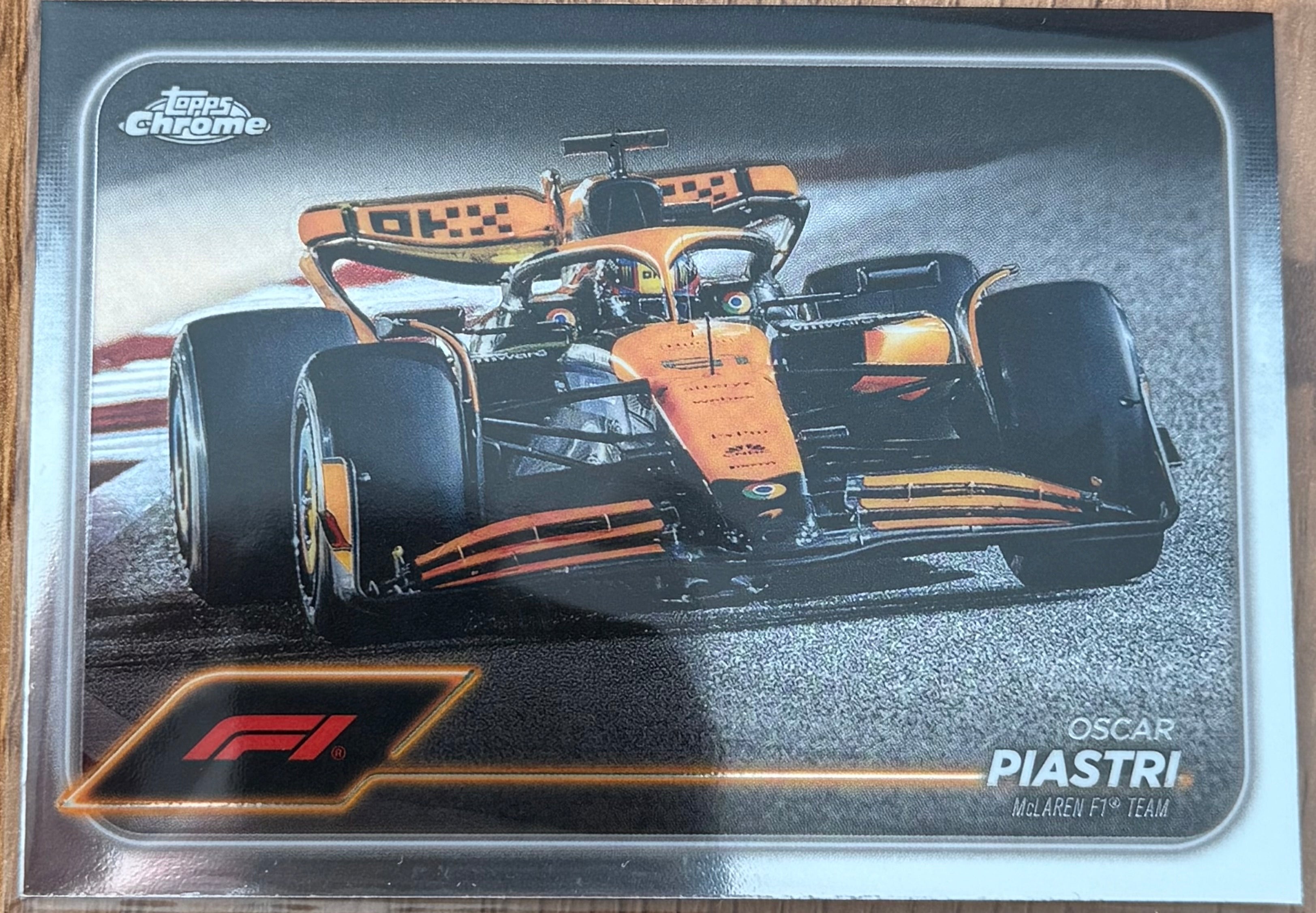 Topps Chrome F1 2024 – #80 Oscar Piastri – McLaren F1 Team