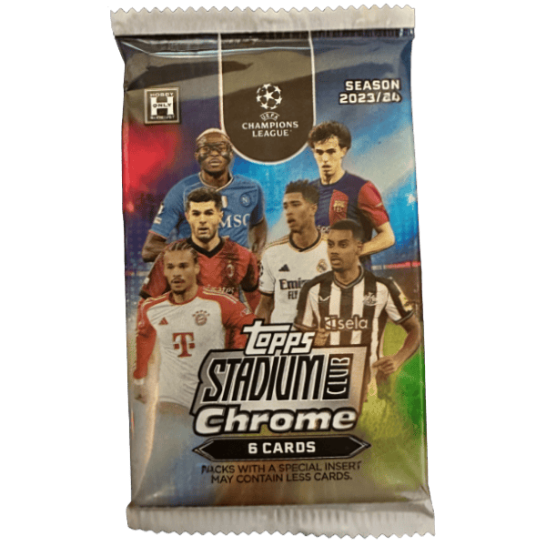 2024 Topps Stadium Club Chrome® UEFA Champions League Pakke (David)
