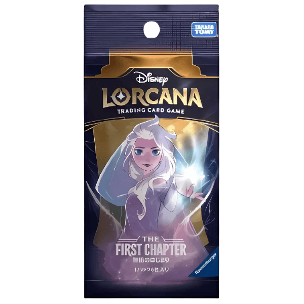 Disney Lorcana The First Chapter The Beginning of the Story Japanese Booster Pack (David)