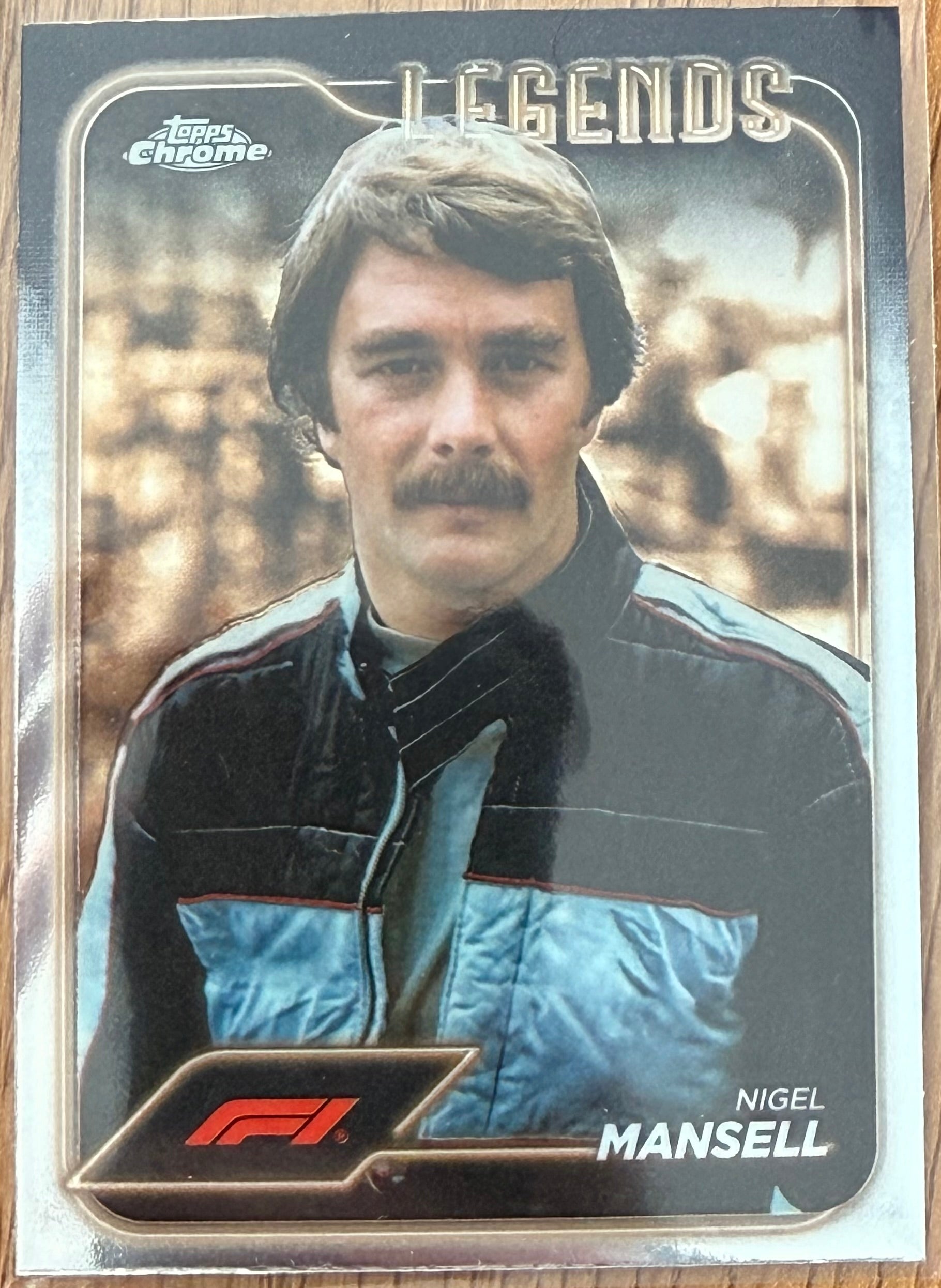 Topps Chrome F1 Legends #189 – Nigel Mansell (2024)