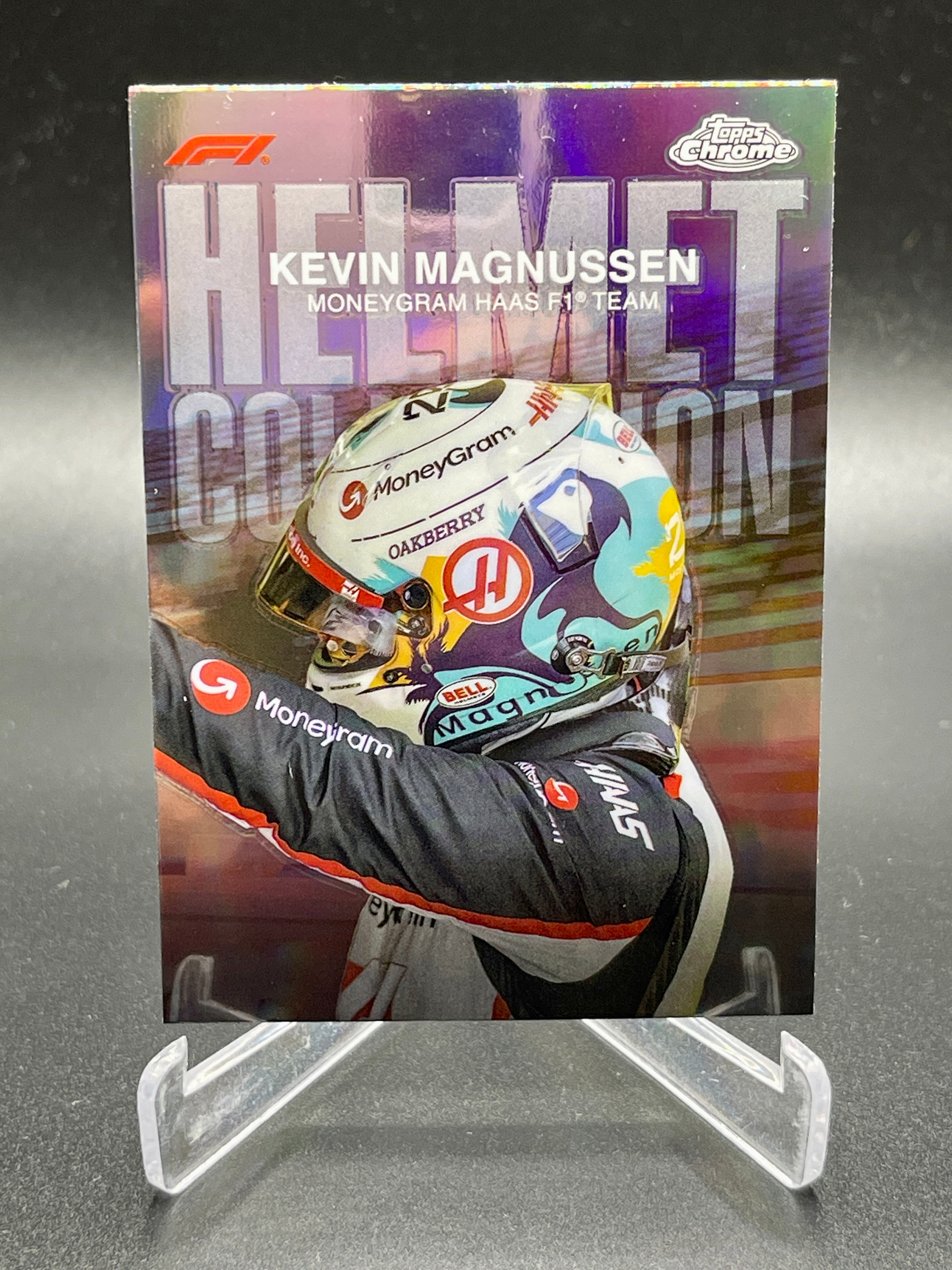 Kevin Magnussen 2024 Topps Chrome Formula 1 Helmet #HC-12