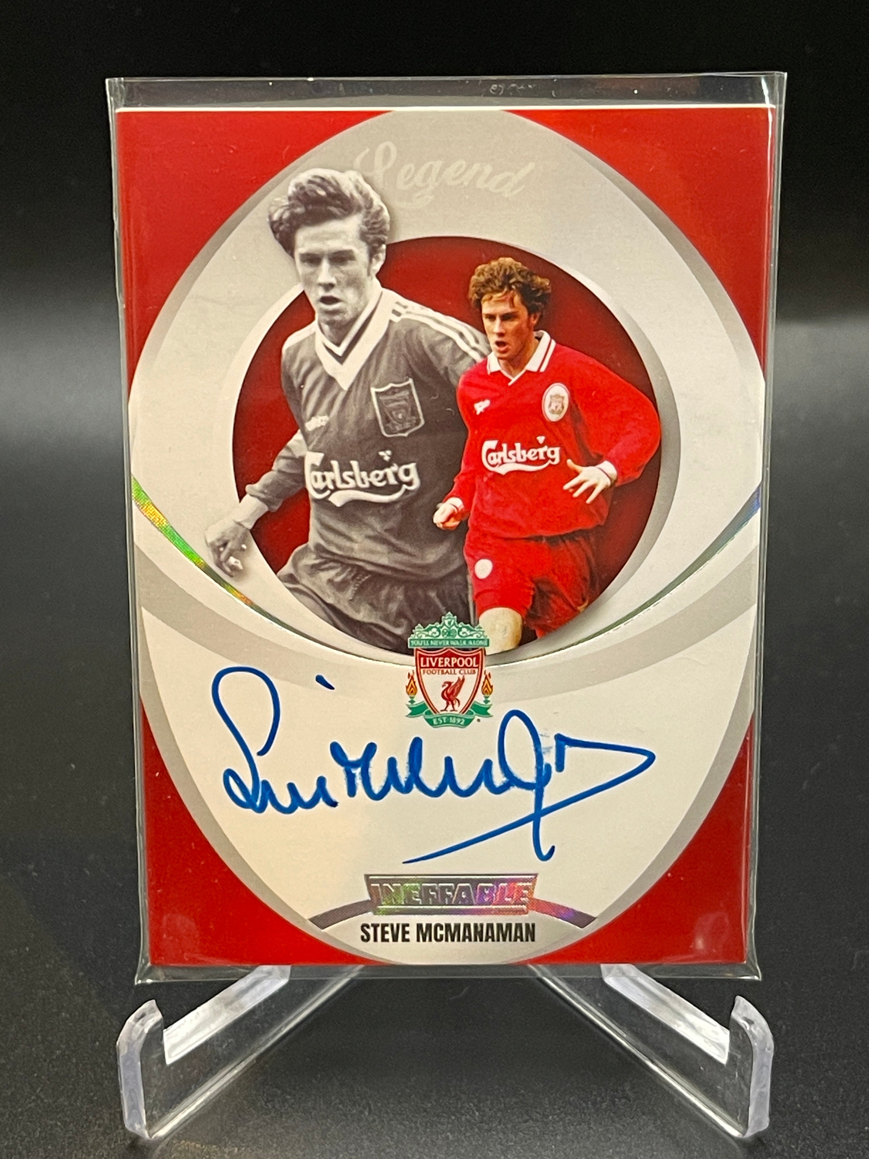 Ineffable DAKA 2023 Liverpool - Steve Mcmanaman /69 On Card Auto