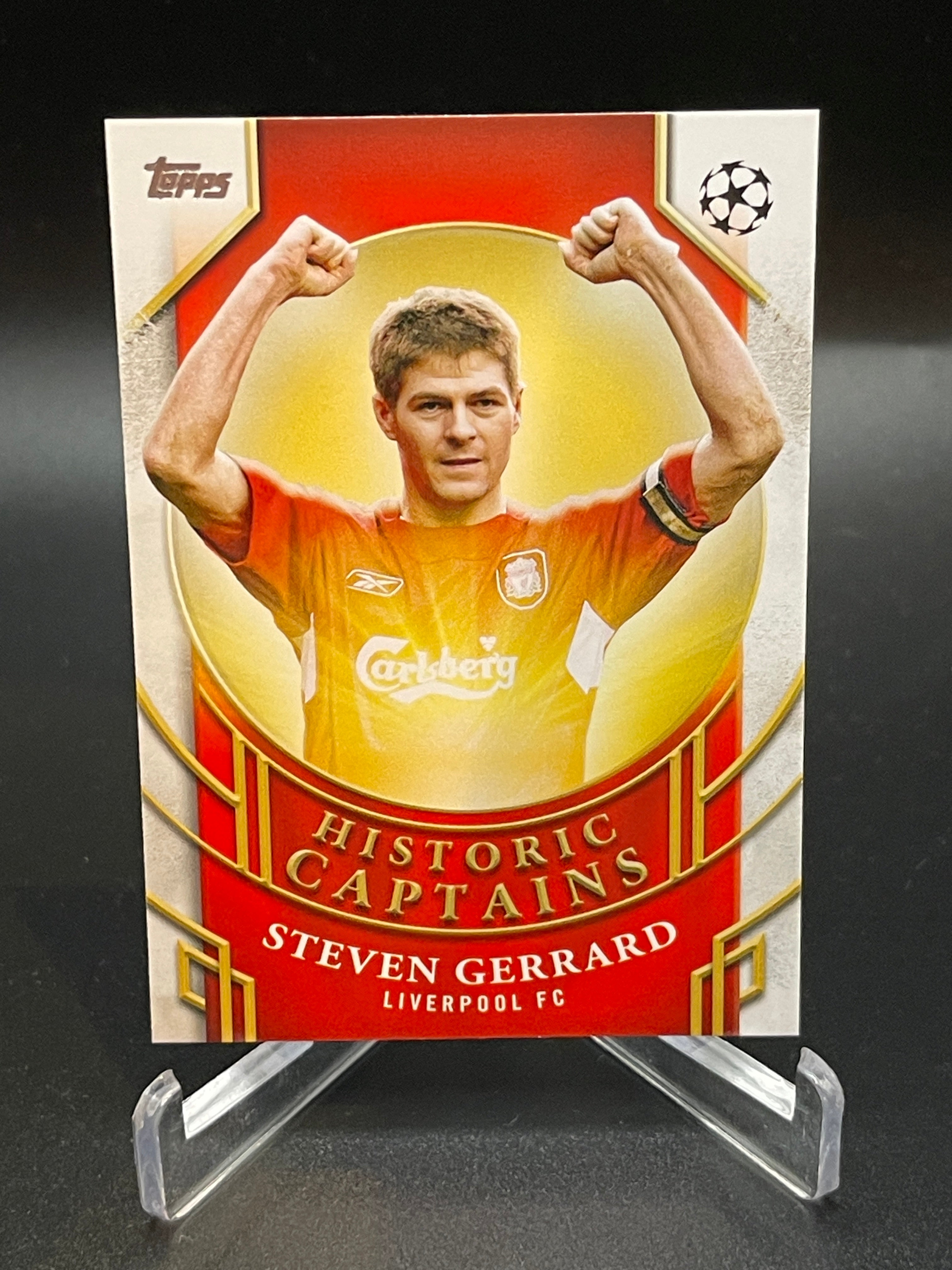 2023-24 Topps UCC Steven Gerrard Liverpool FC