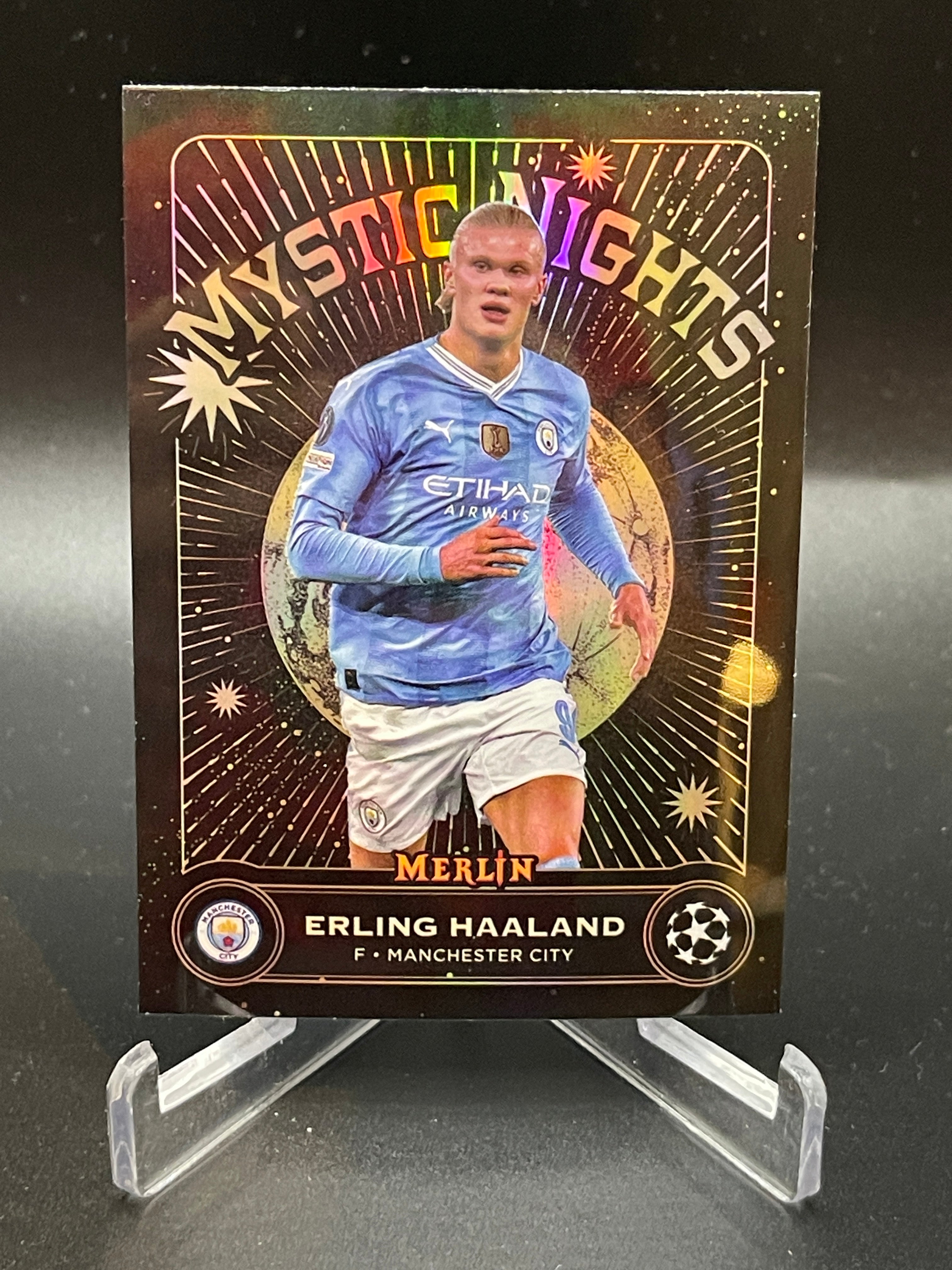 Topps Merlin 23-24 Erling Haaland Mystic Nights Manchester City