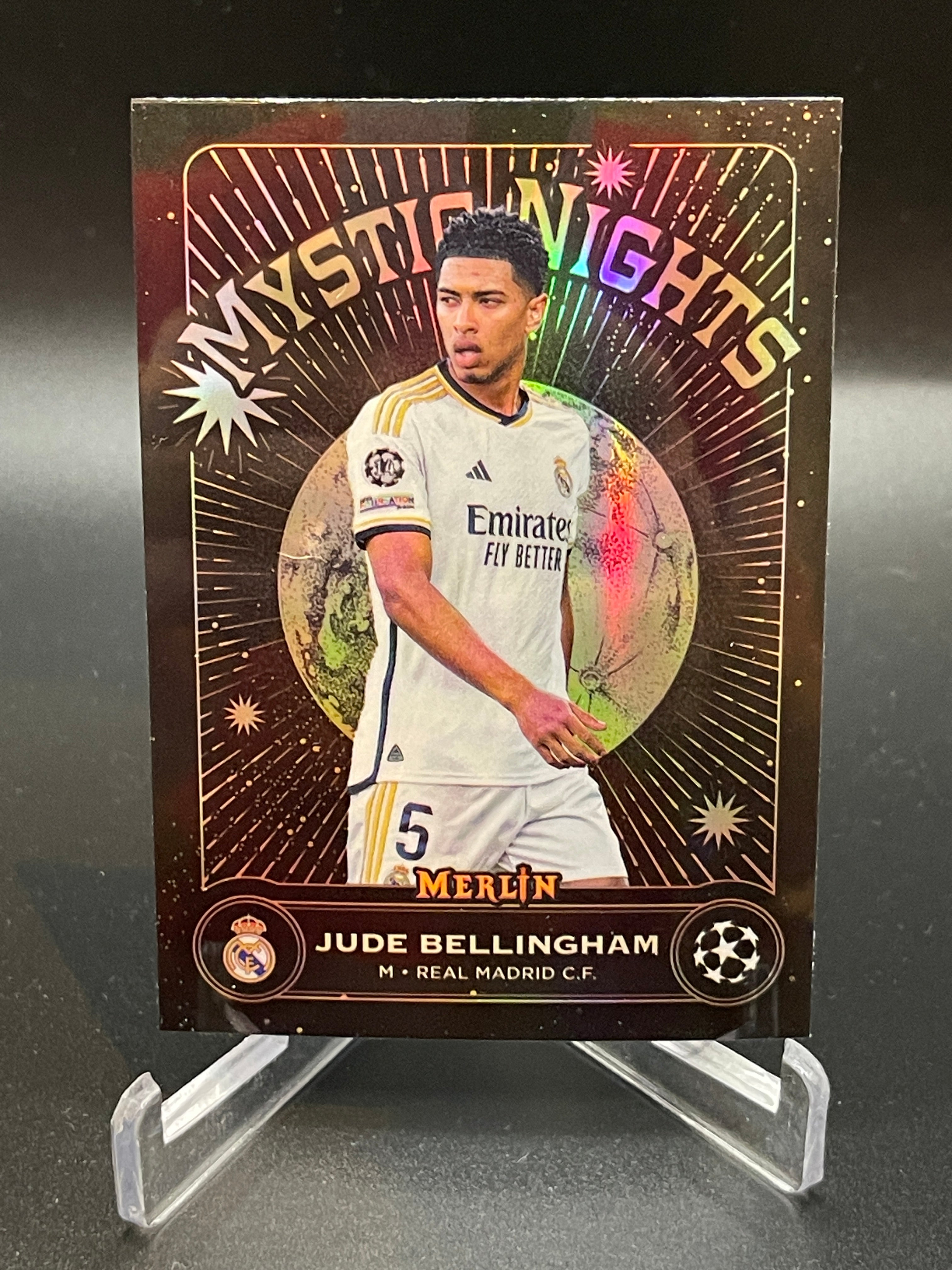 Topps Merlin 23-24 Jude Bellingham Mystic Night Real Madrid FC