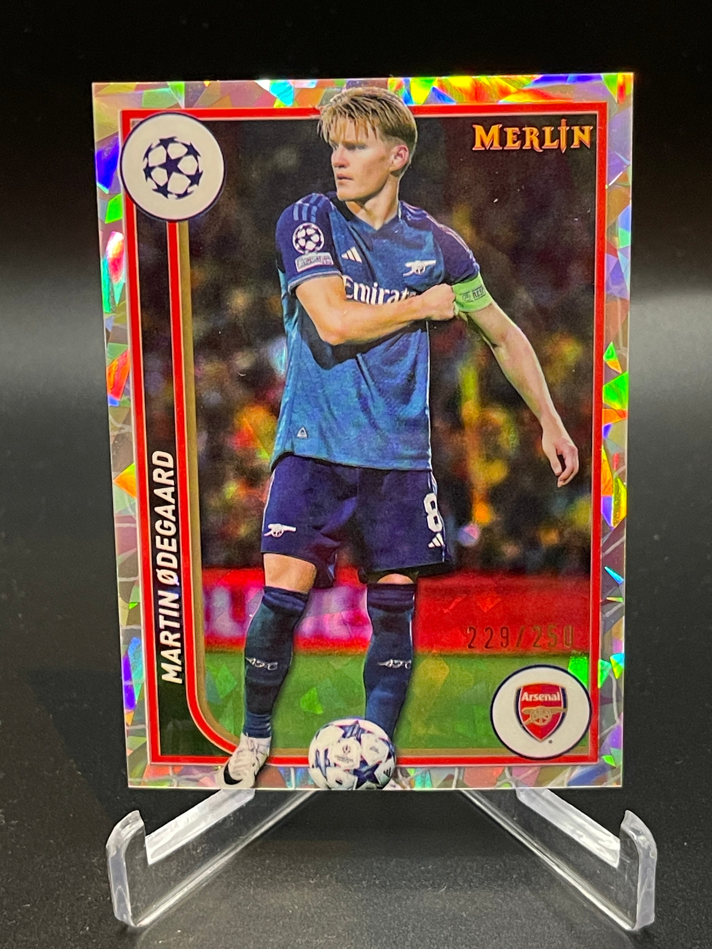 Topps Merlin 23-24 Martin Ødegaard /250 Arsenal