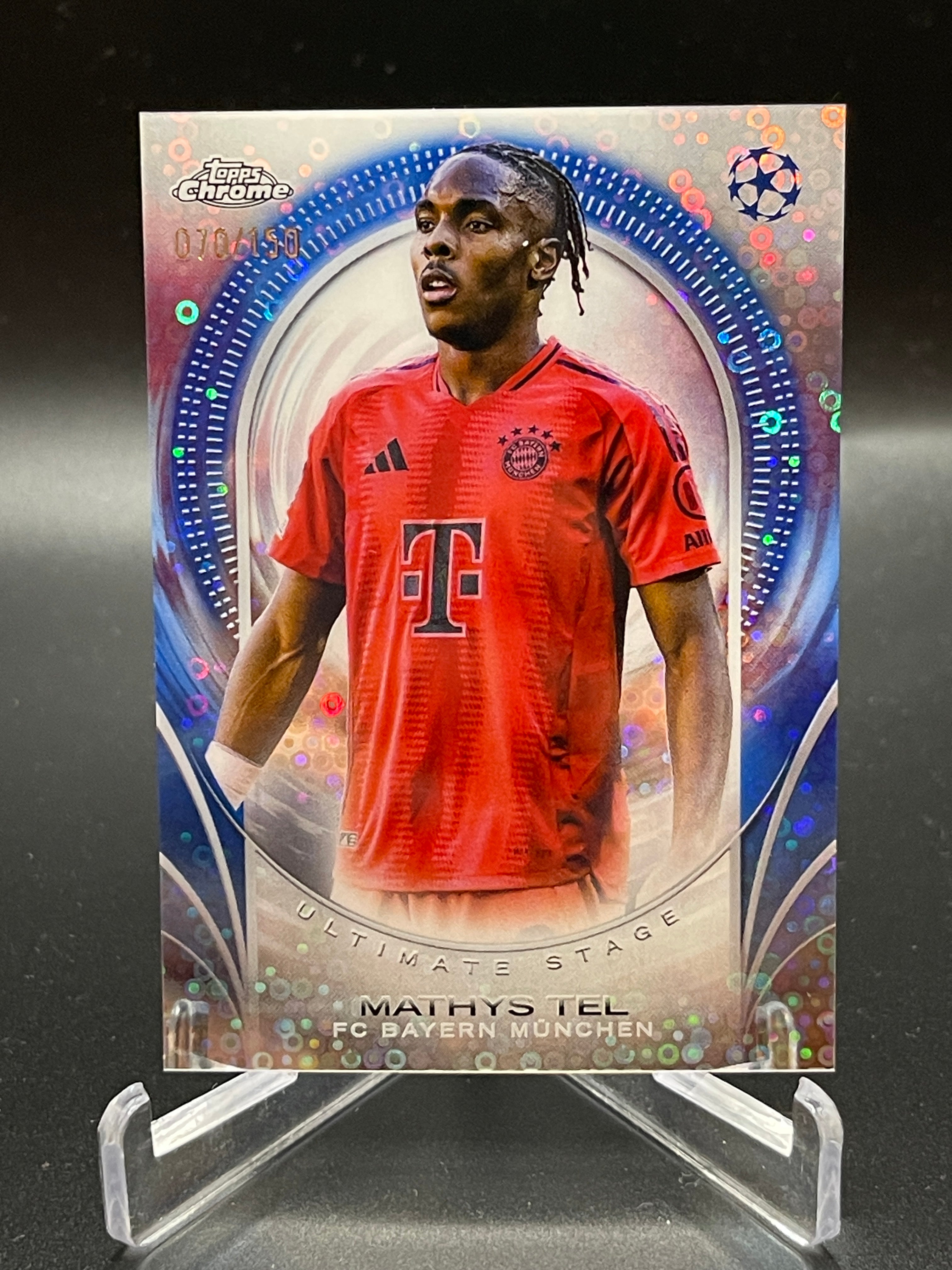 Topps UCC 23-24 Mathys Tel /150 Ultimate Stage FC Bayern Munchen