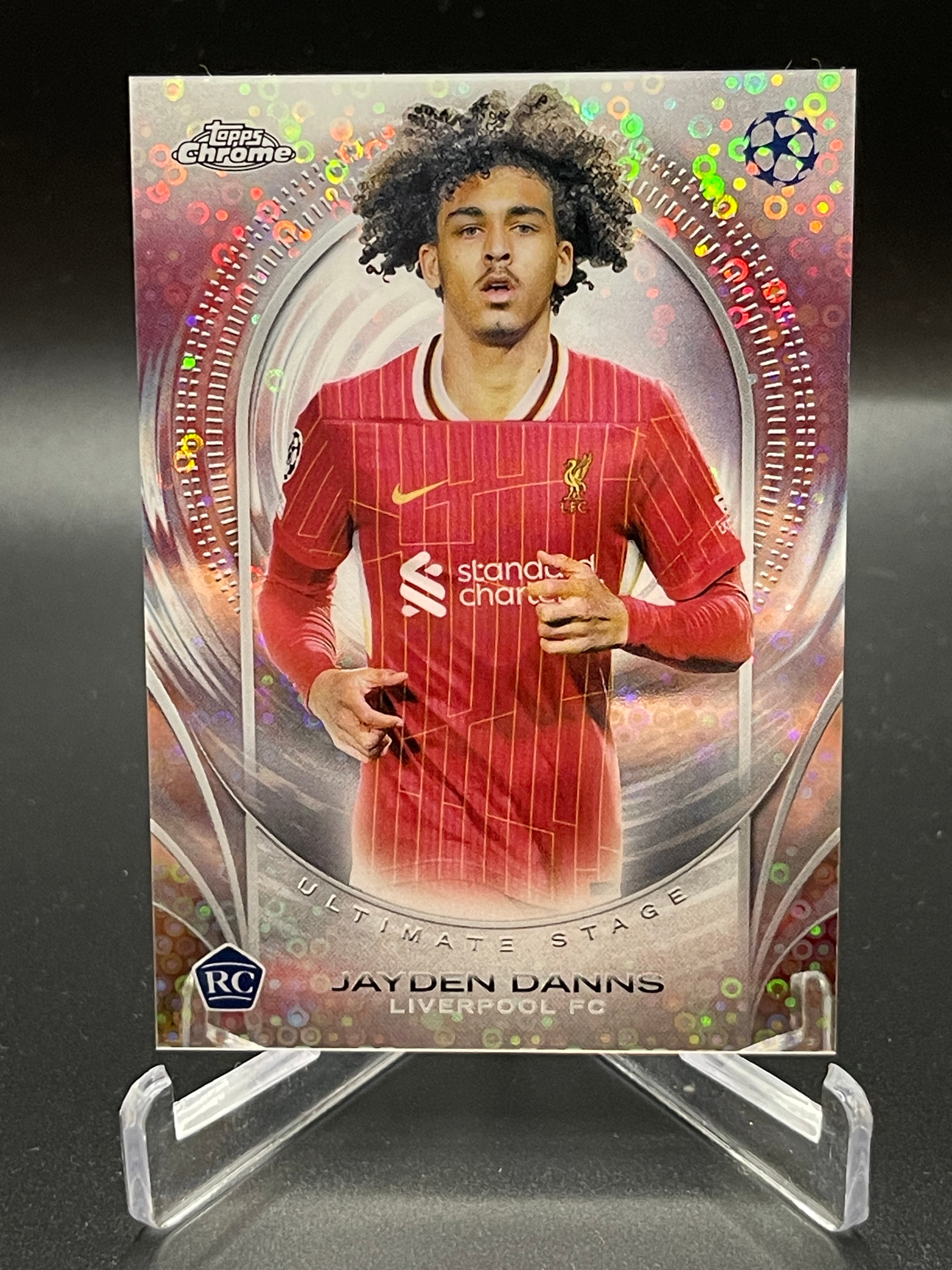 Topps UCC 23-24 Jayden Danns Ultimate Stage Liverpool