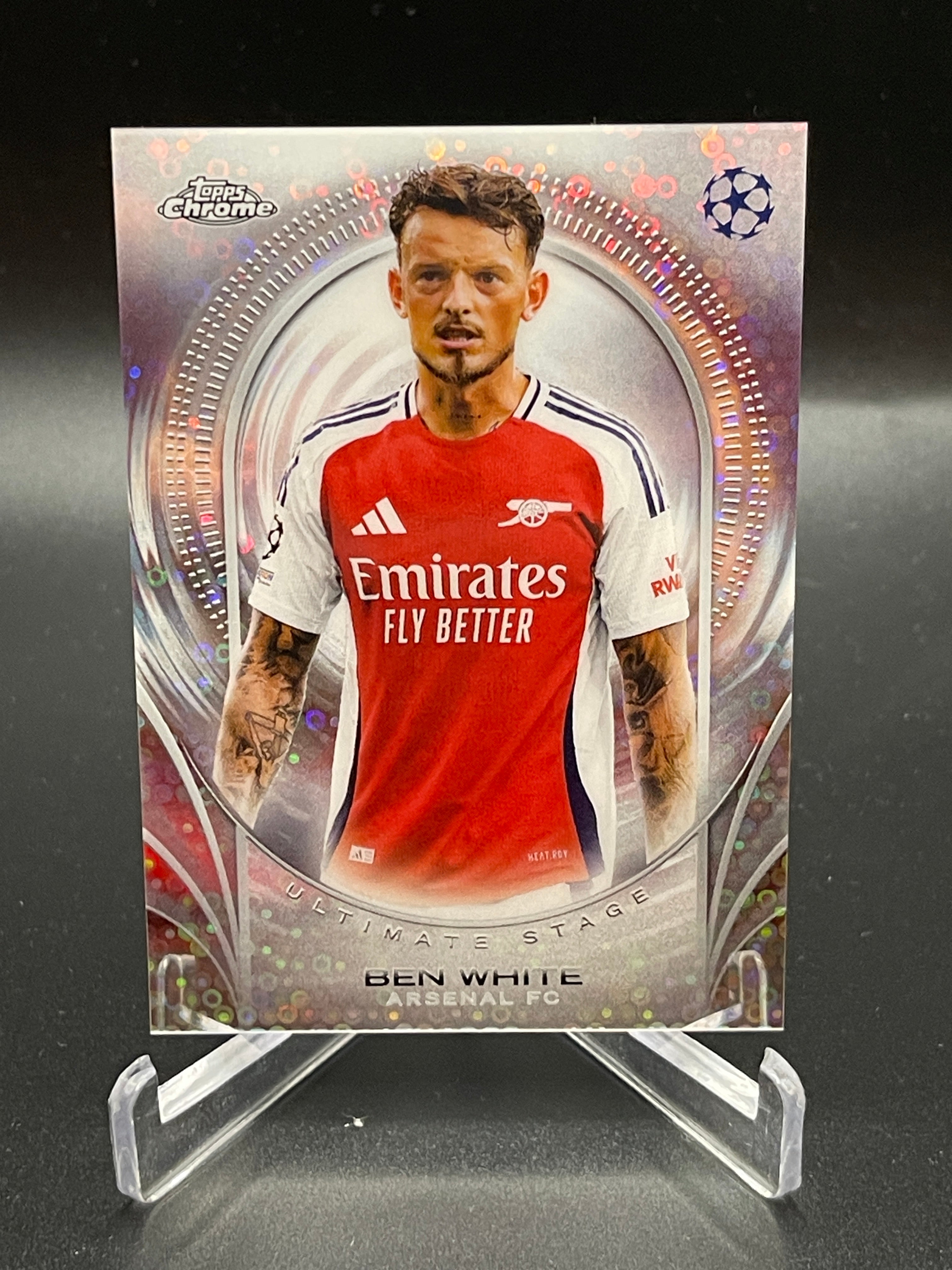 Topps UCC 23-24 Ben White Ultimate Stage Arsenal