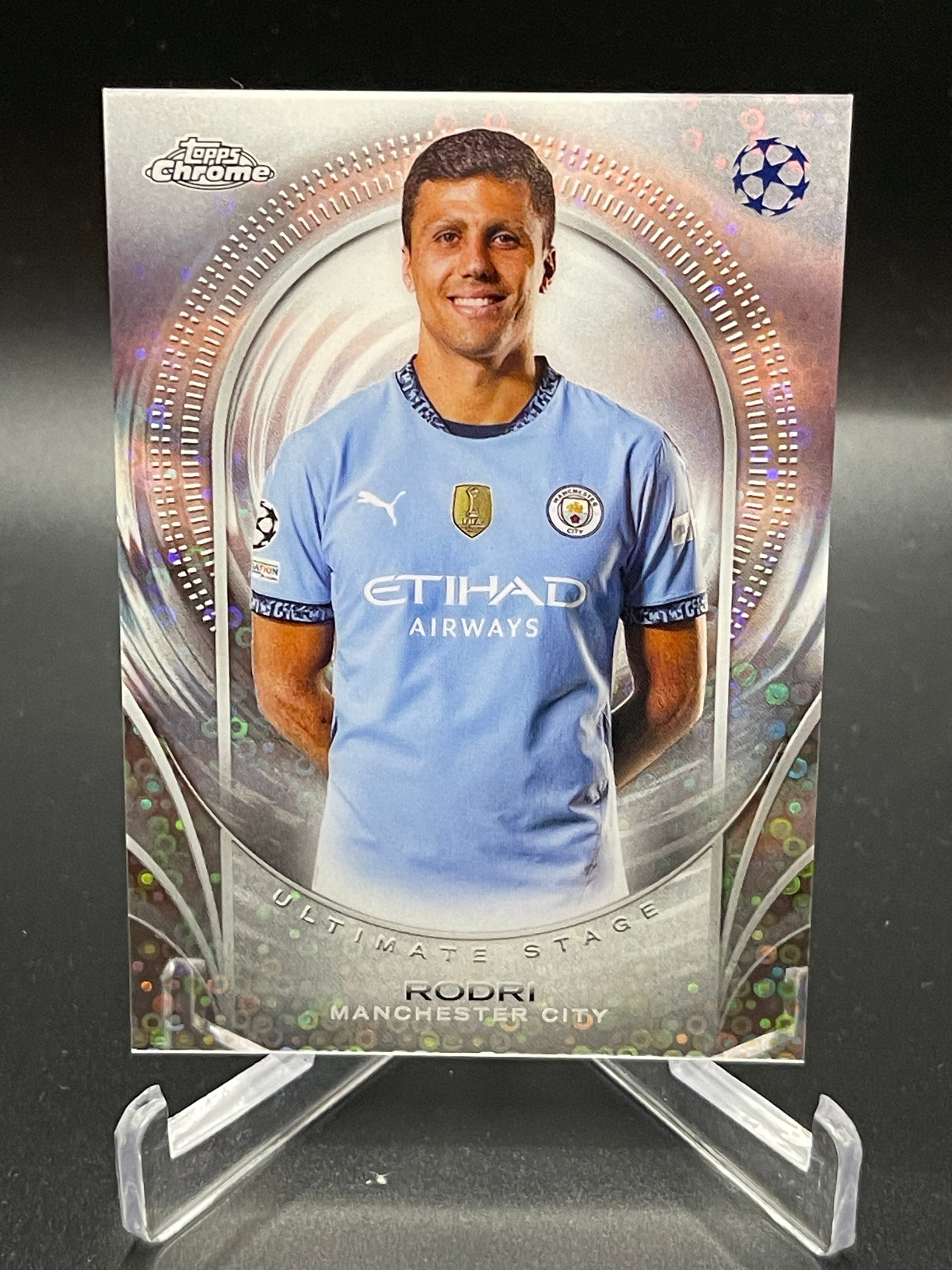 Topps UCC 23-24 Rodri Ultimate Stage Manchester City