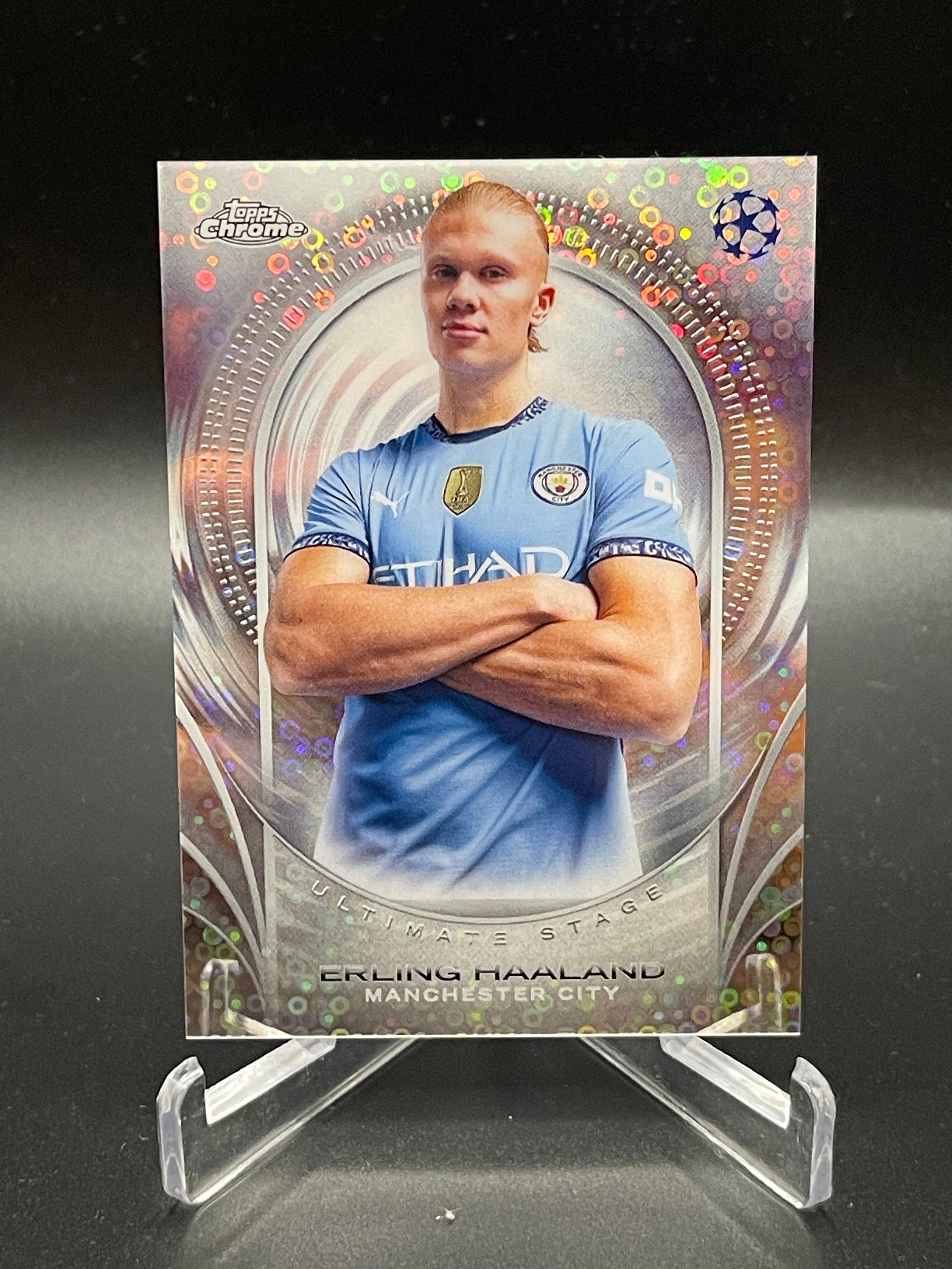 Topps UCC 23-24 Erling Haaland Ultimate Stage Manchester City