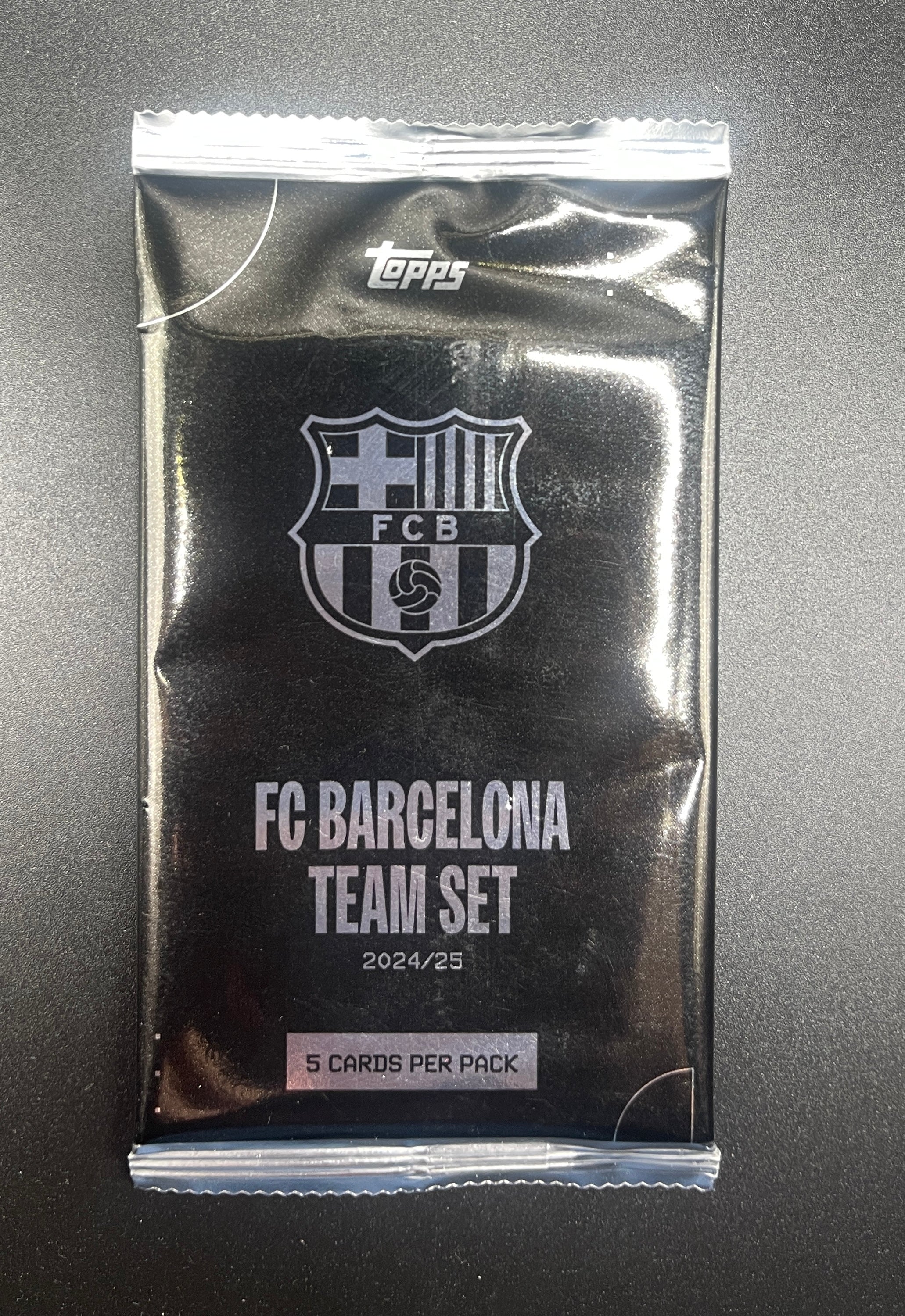 Topps Team Set Barcelona Løs Pakke