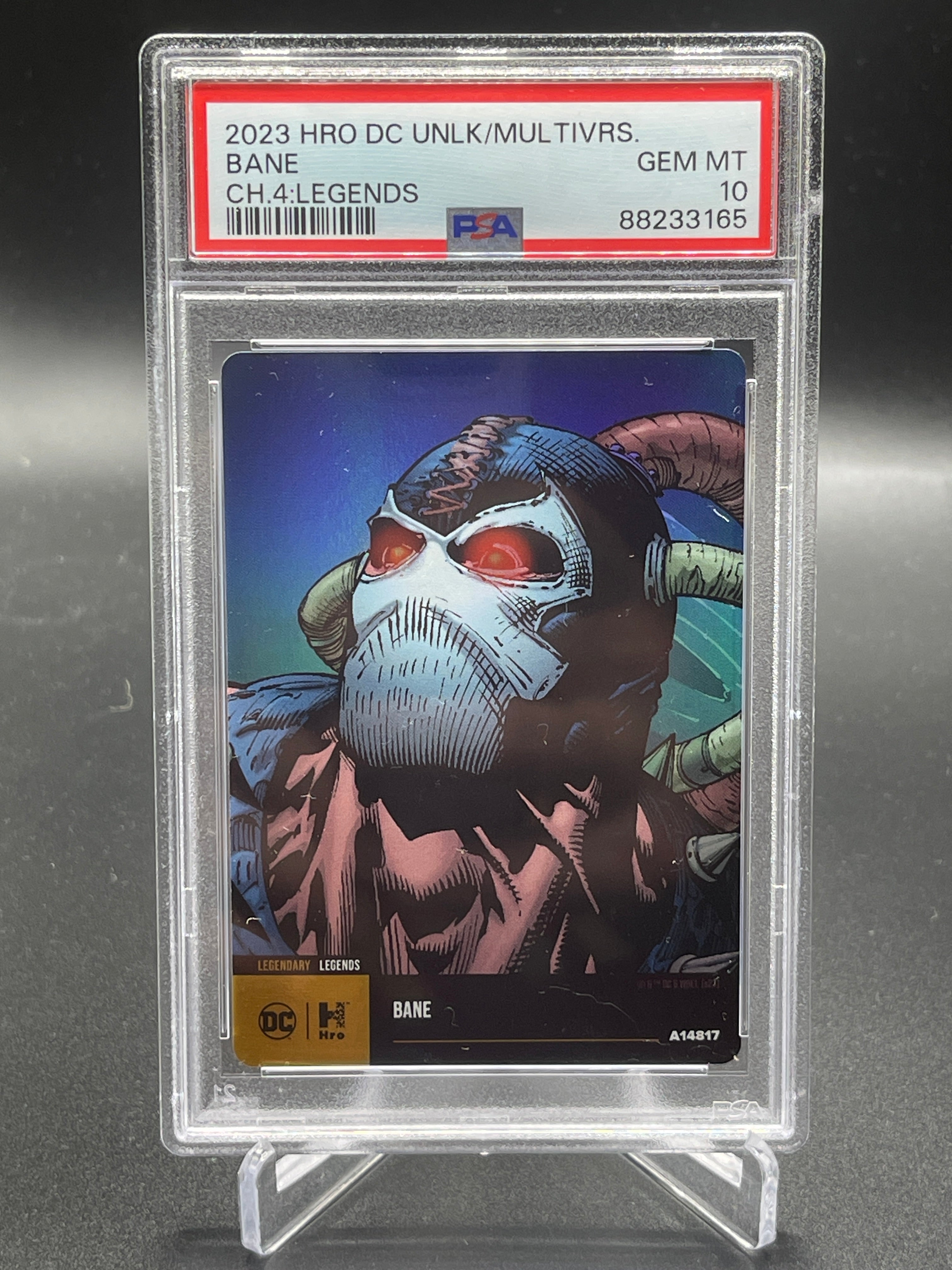 2023 HRO DC Unlk/Multivers. Bane CH4 - Legends Gem Mint 10 PSA (88233165)