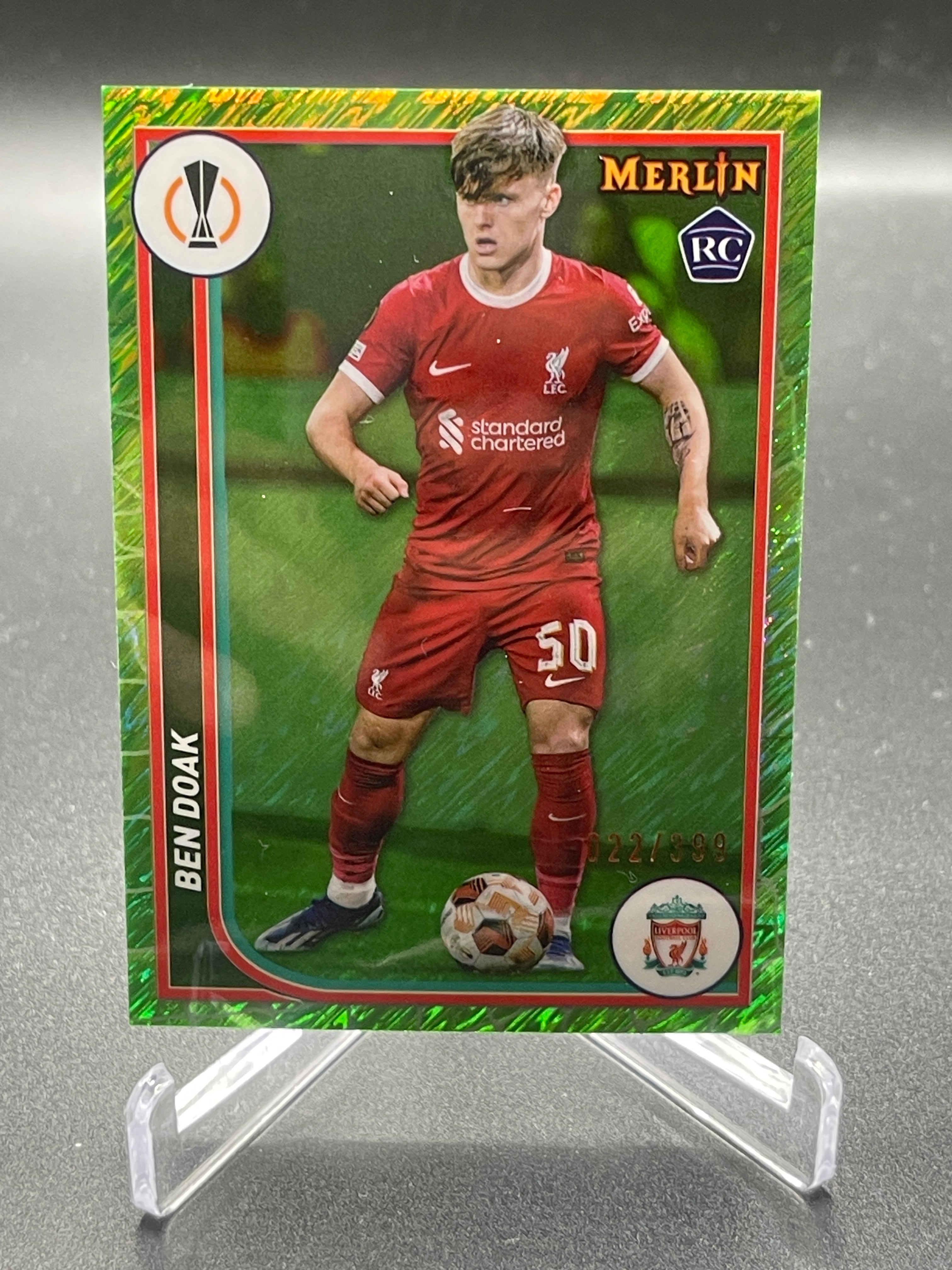 Topps Merlin 23-24 Ben Doak /399 Liverpool