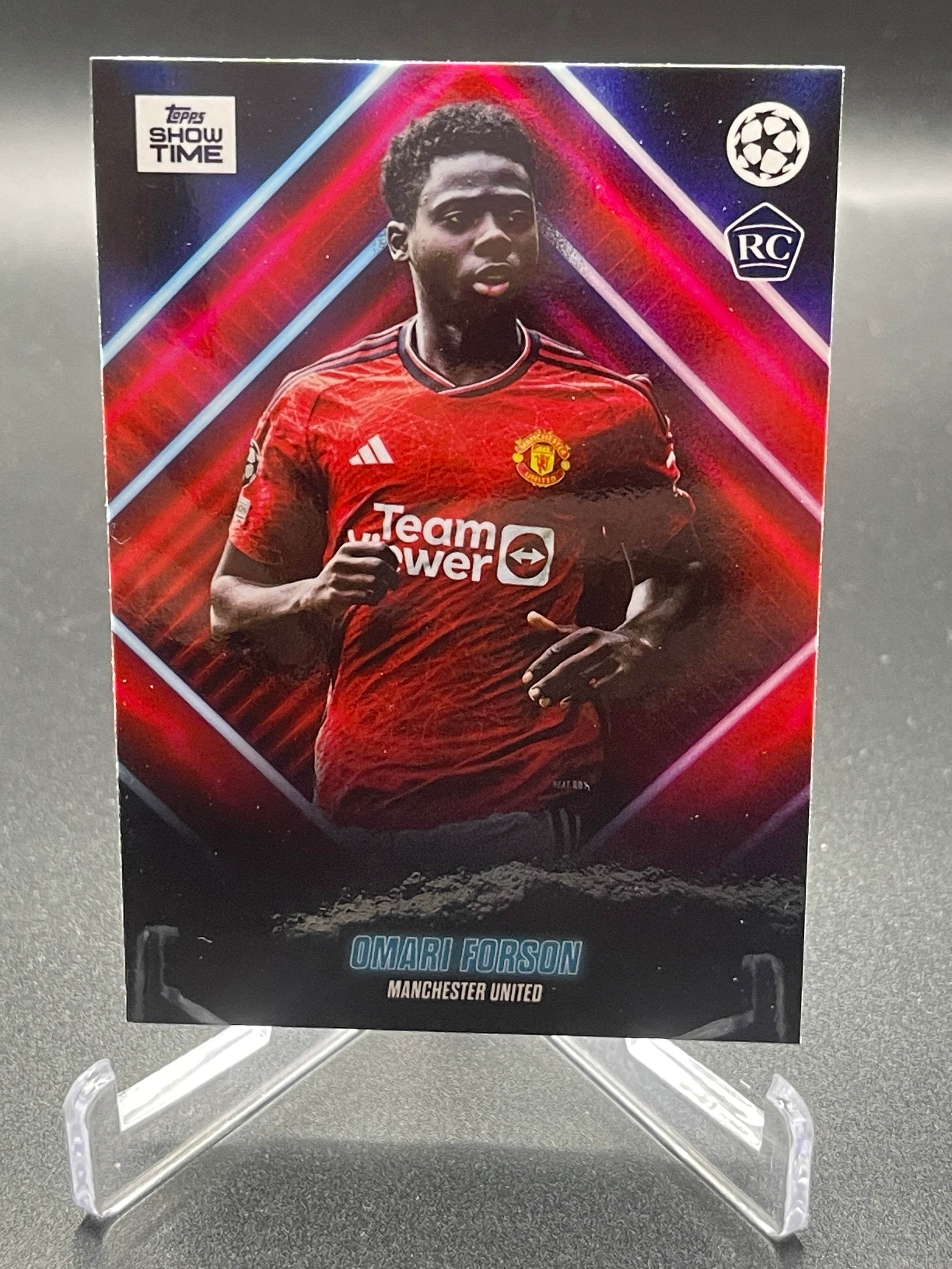 Topps Show Time 2024 Omari Forson RC - Manchester United