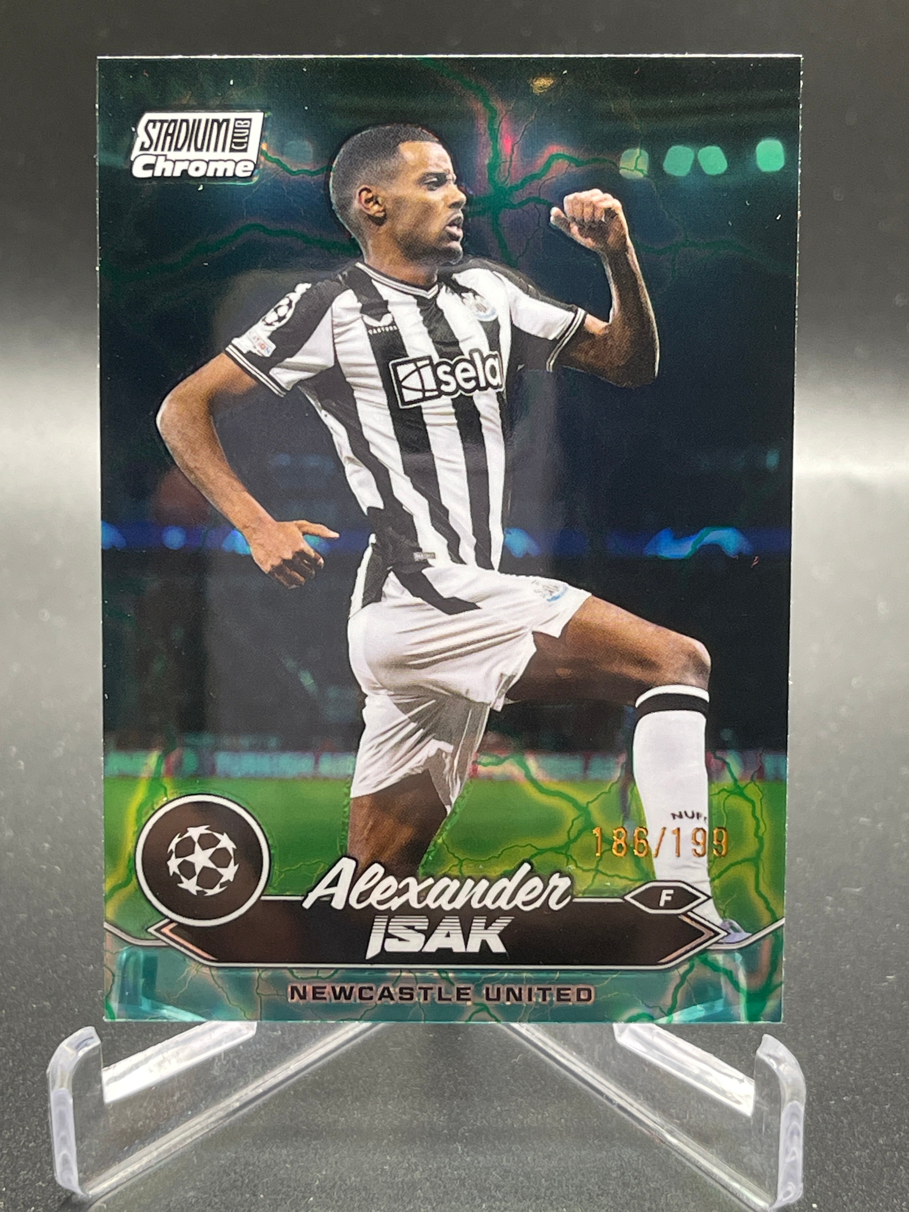 Topps Stadium Chrome 2023-24 Alexander Isak /199 #64 Newcastle