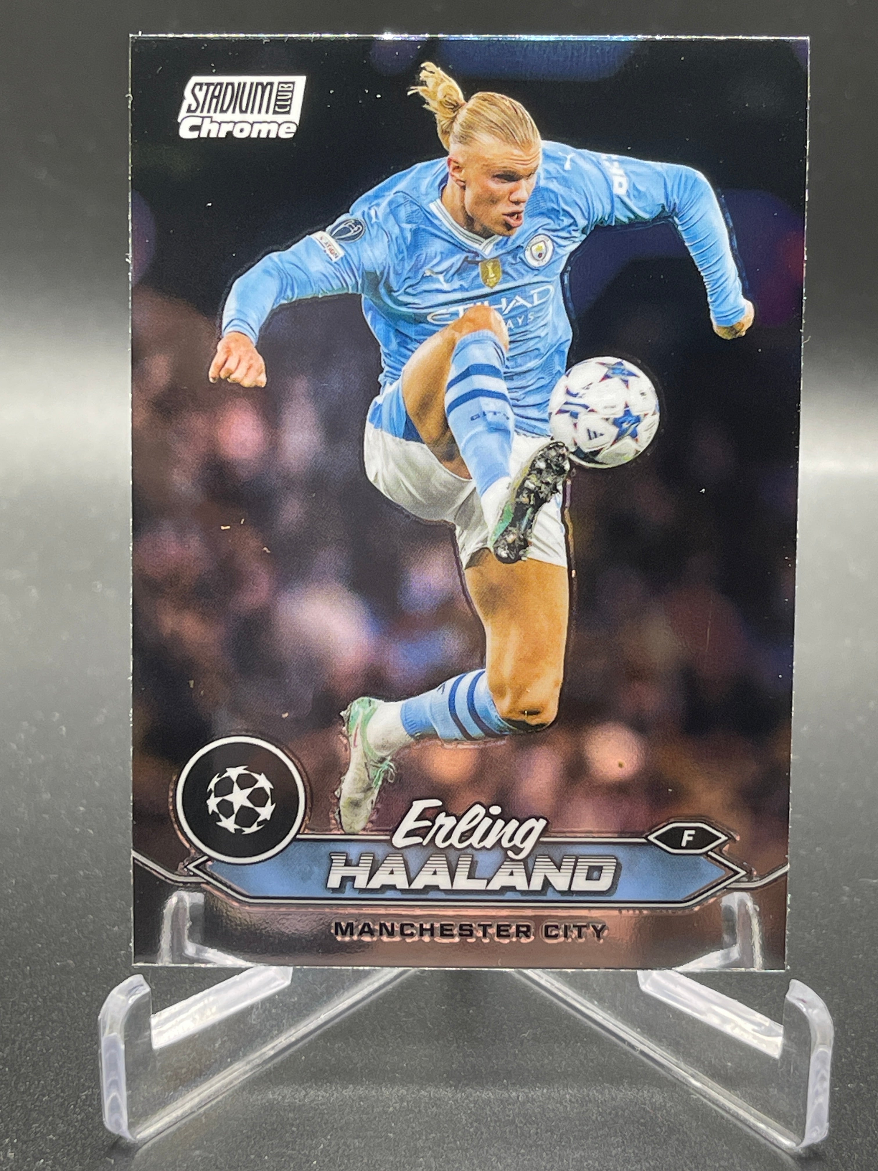 Topps Stadium Chrome 2023-24 Erling Haaland #70 Manchester City