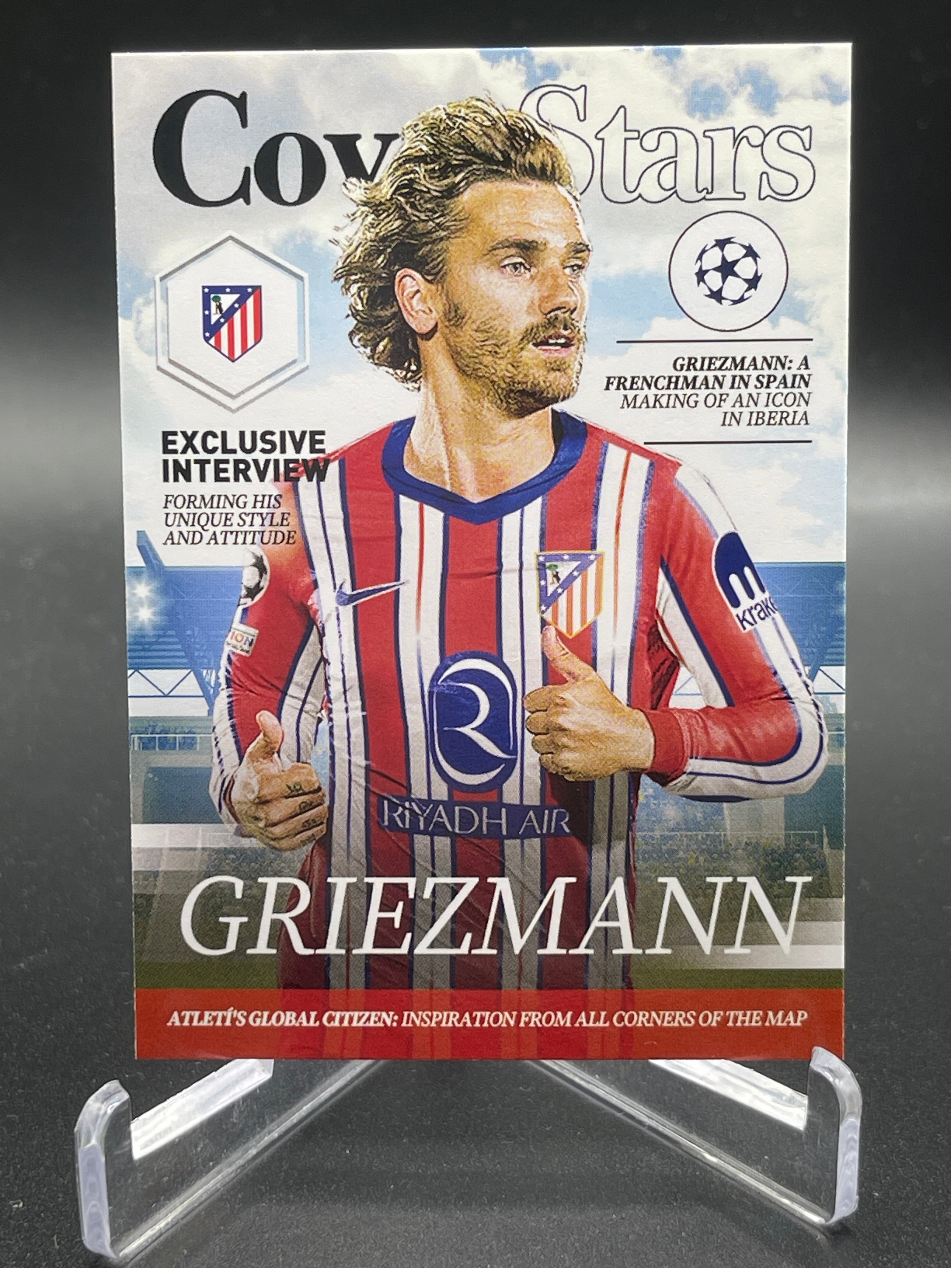 Topps Stadium Chrome 2023-24 Antonio Griezmann Cover Stars