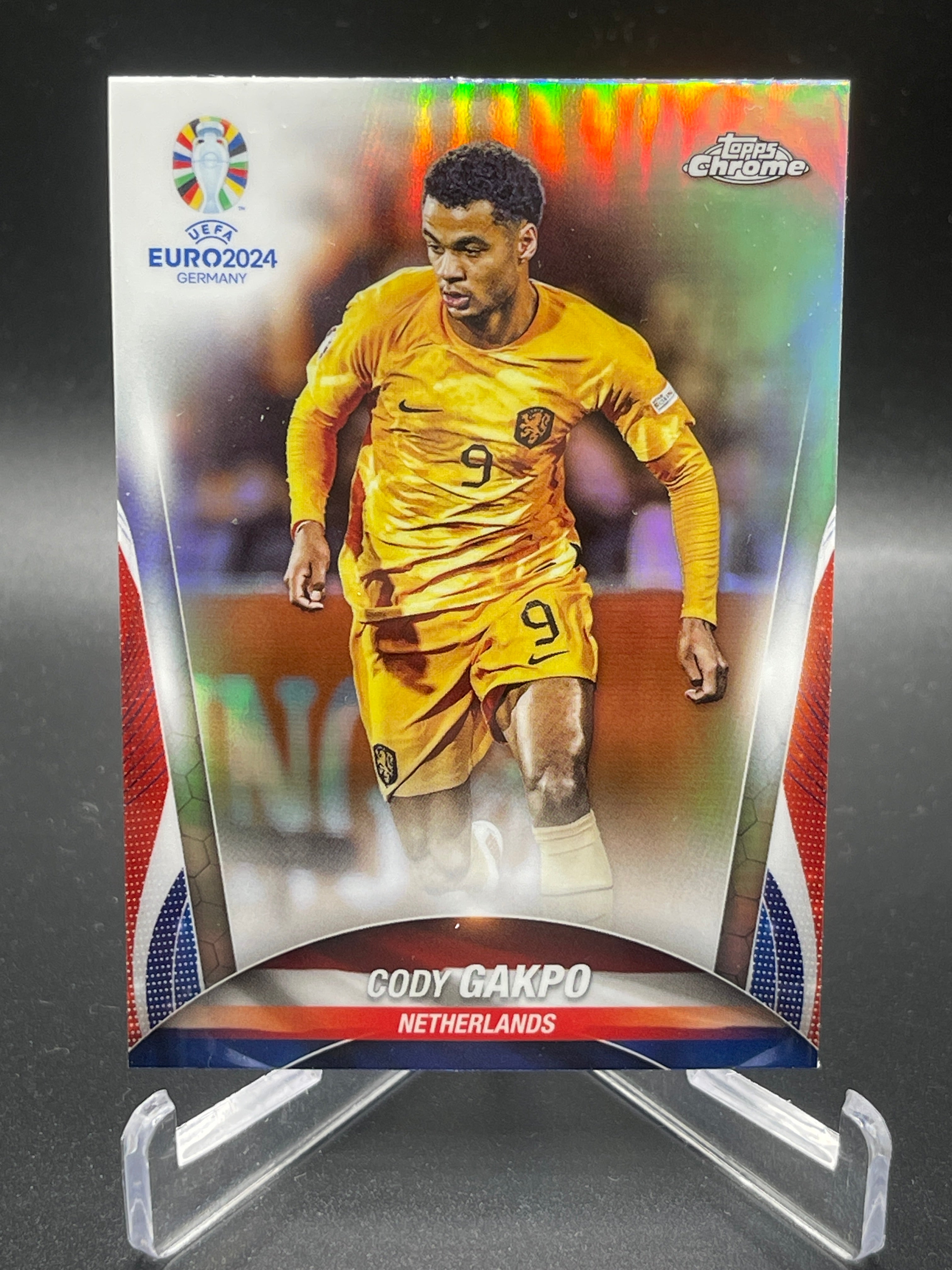 Topps Uefa Euro 2024 Cody Gakpo #68 Refractor