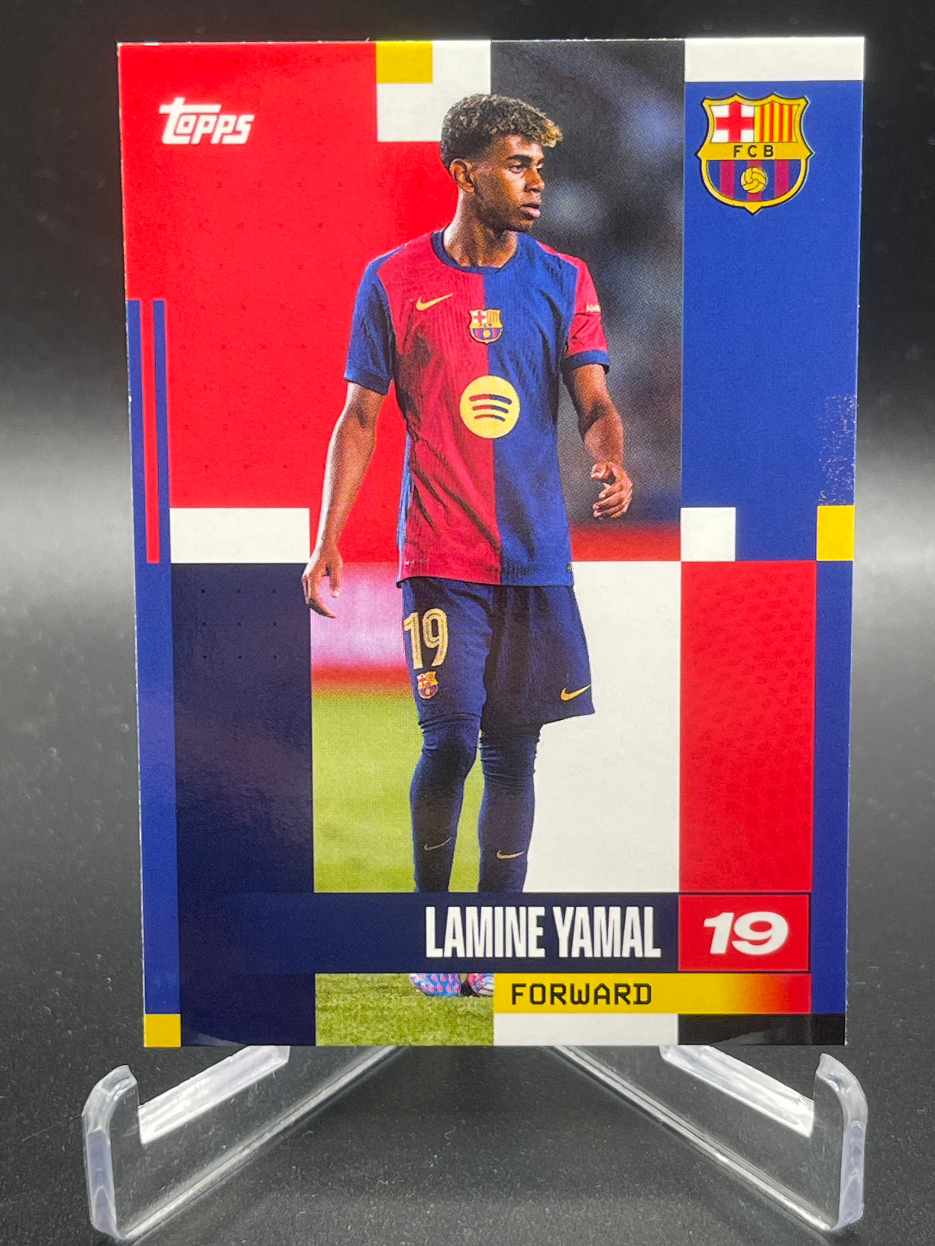 Topps Barcelona Team Set 2024 Lamine Yamal #25