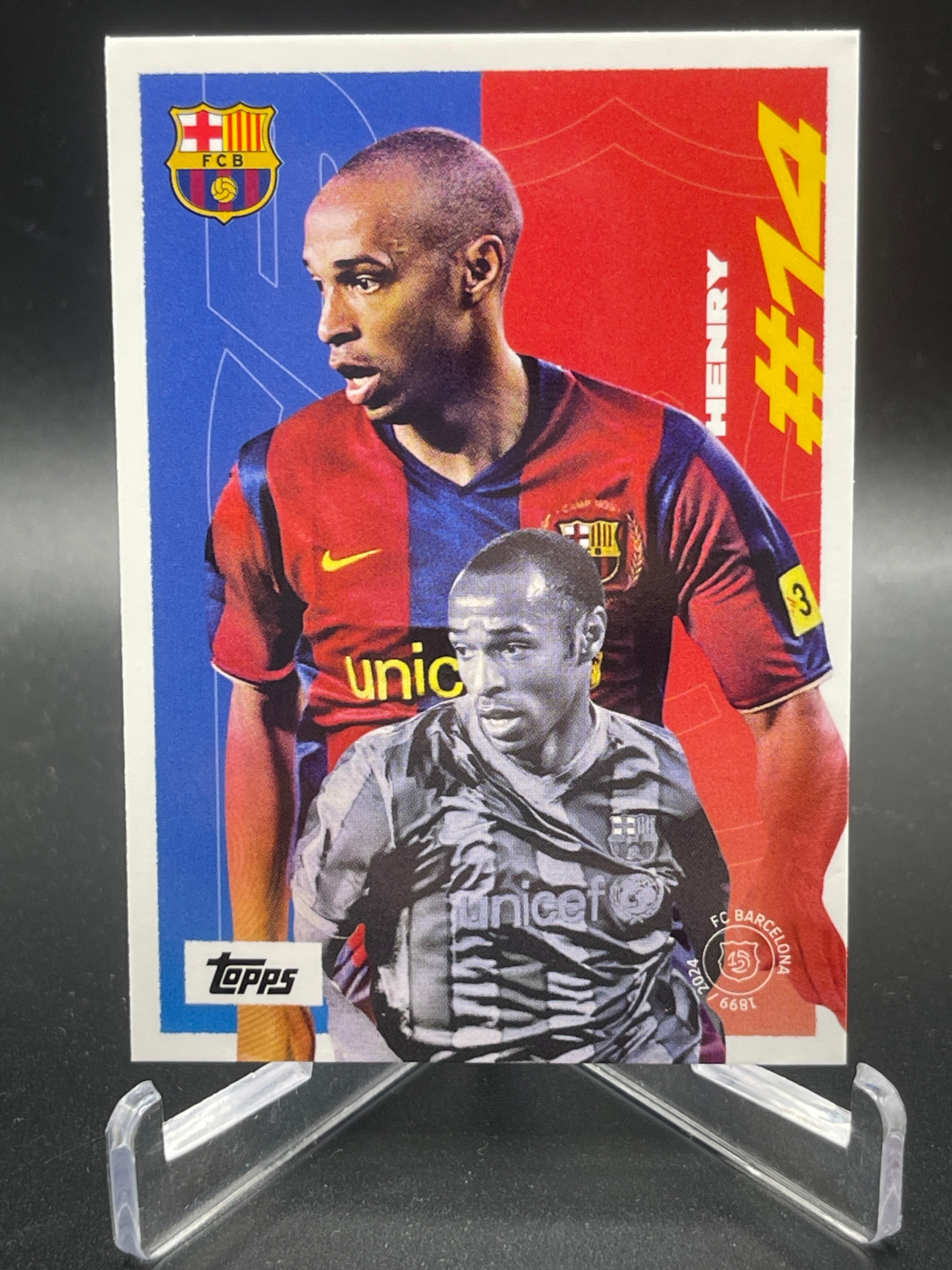 Topps Barcelona Team Set 2024 Henry #44