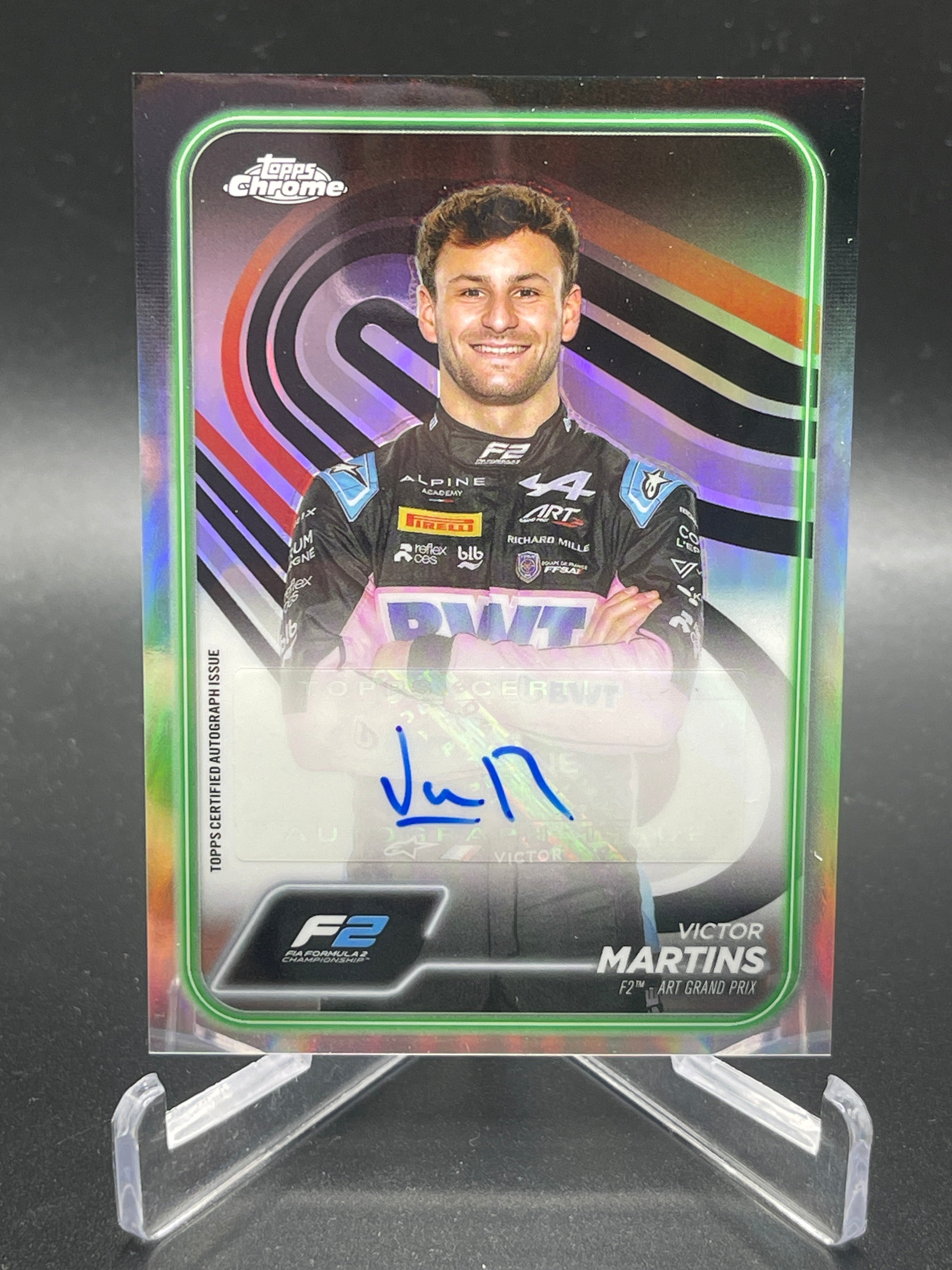 2024 Topps Chrome Formula 1 F2 Victor Martins Auto