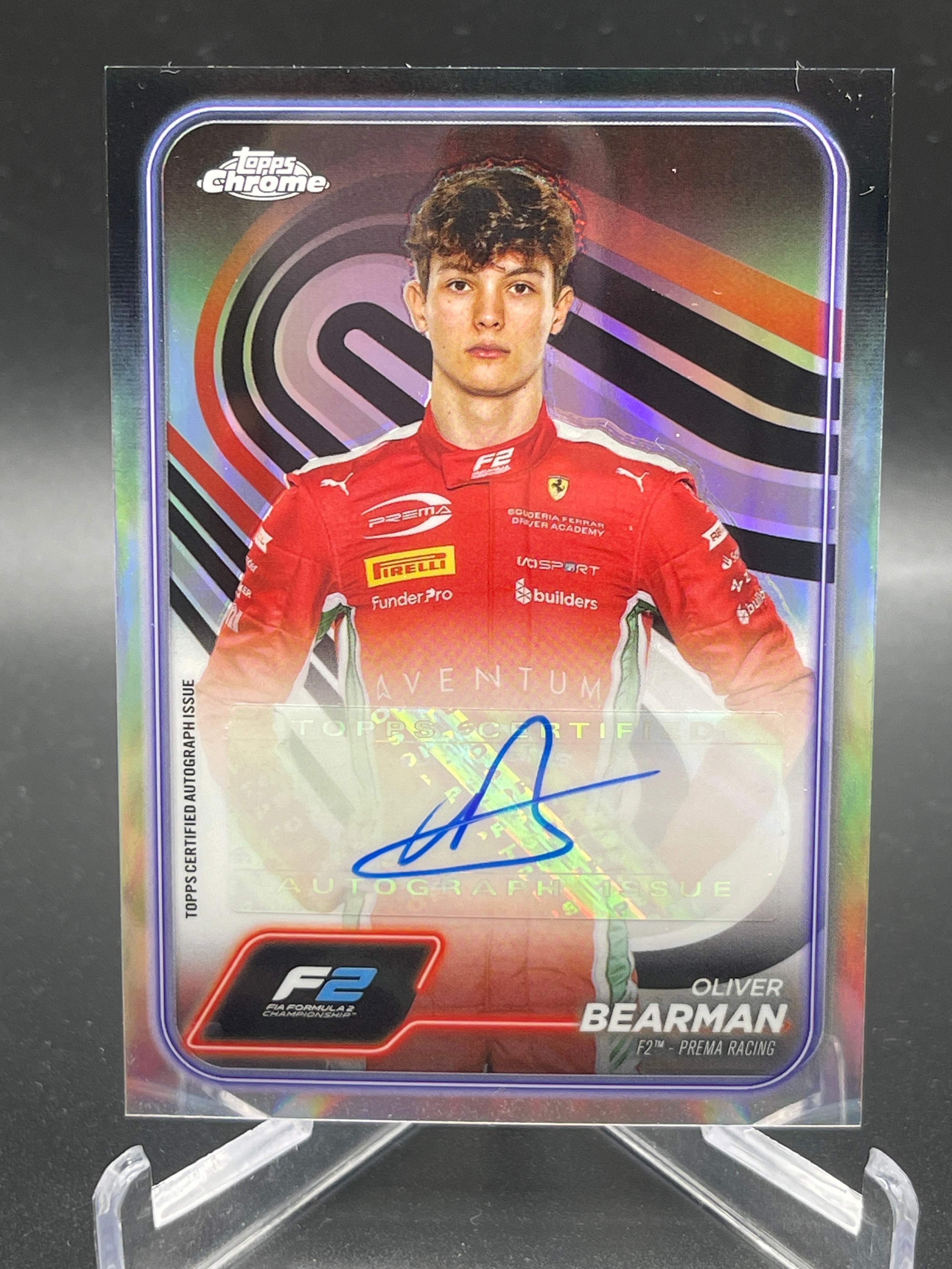 2024 Topps Chrome Formula 1 F2 Oliver Bearman