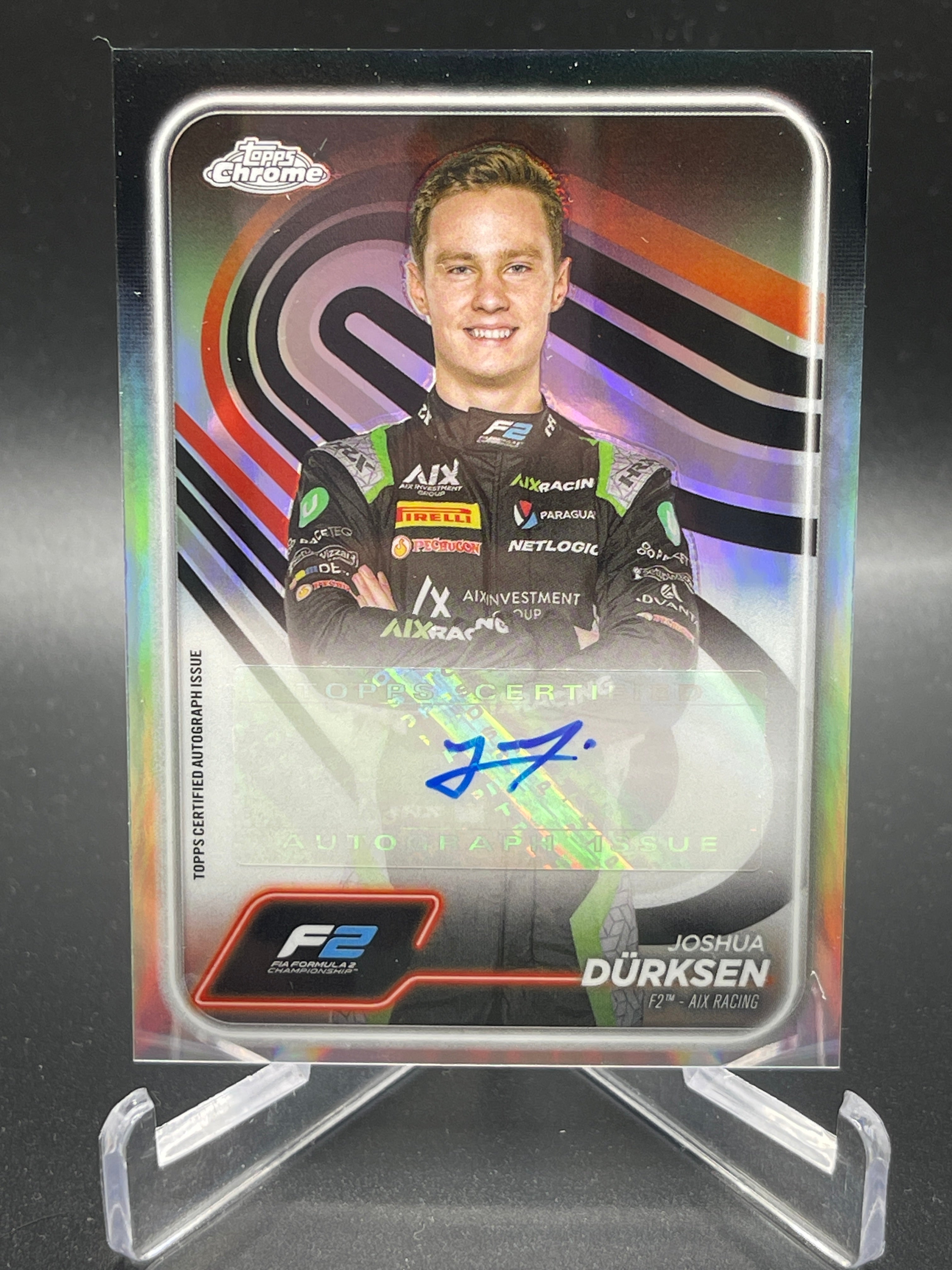 2024 Topps Chrome Formula 1 F2 Joshua Durksen