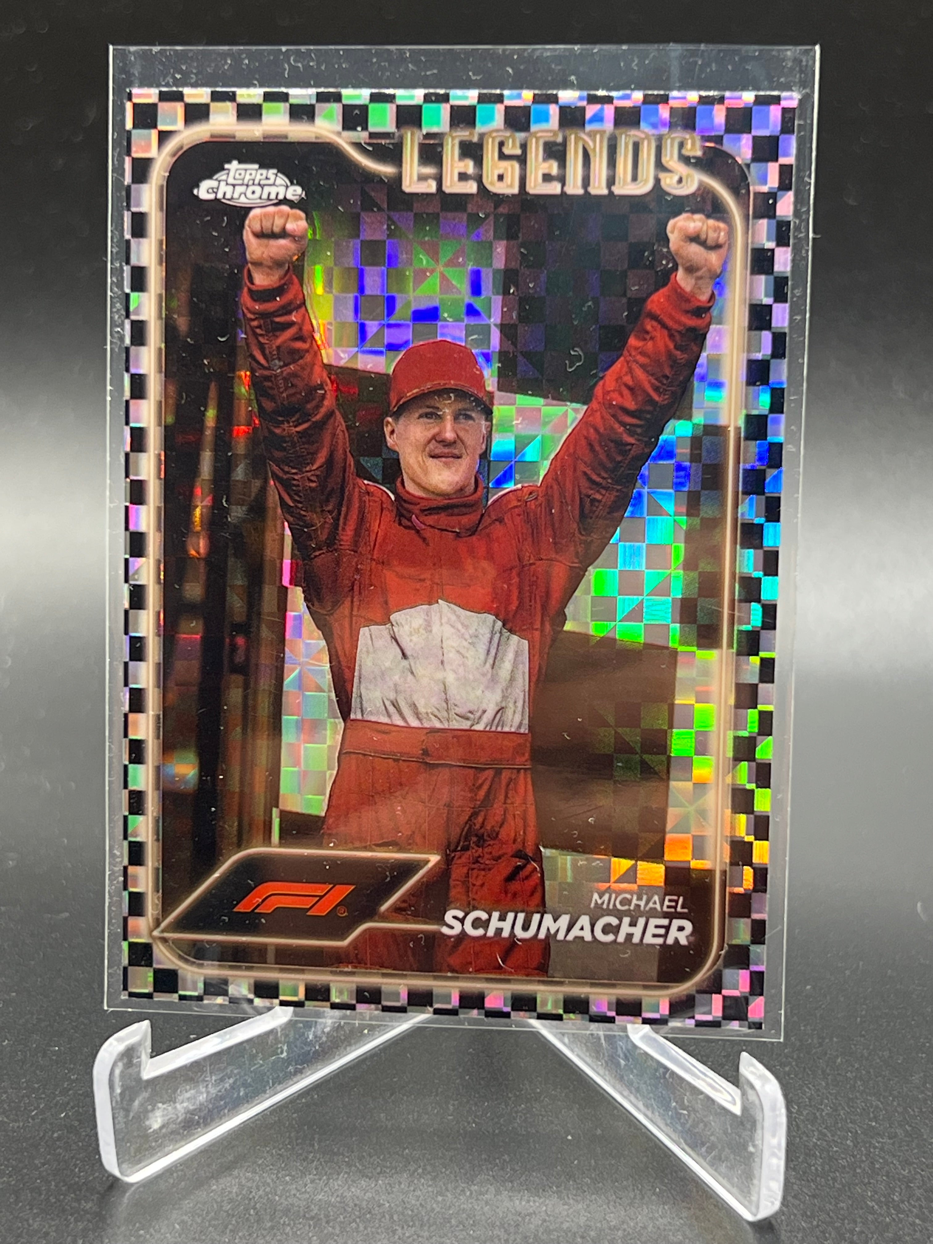 Michael Schumacher Topps Chrome Formula 1 Legends