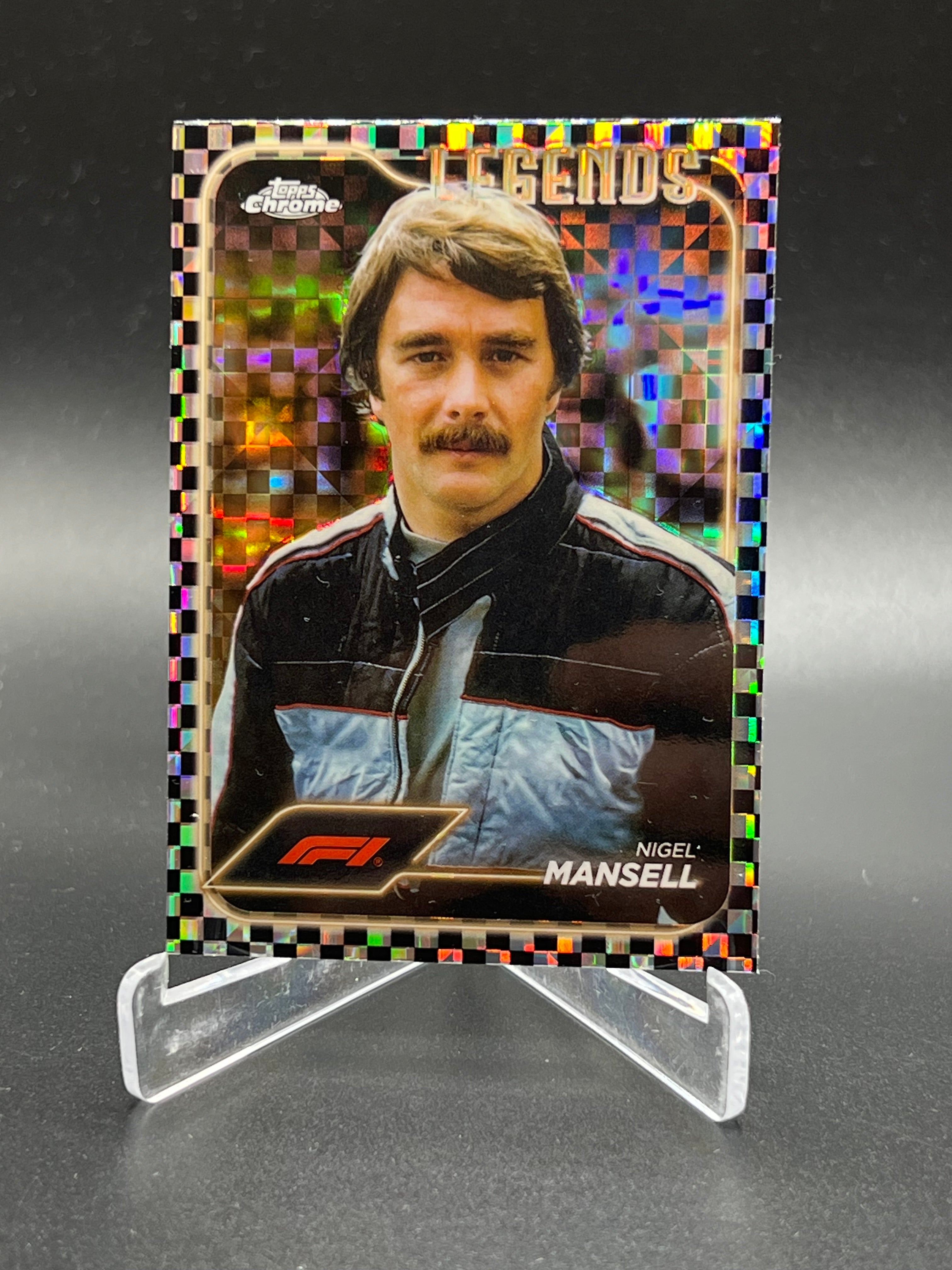 Nigel Mansell Topps Chrome Formula 1 Legends