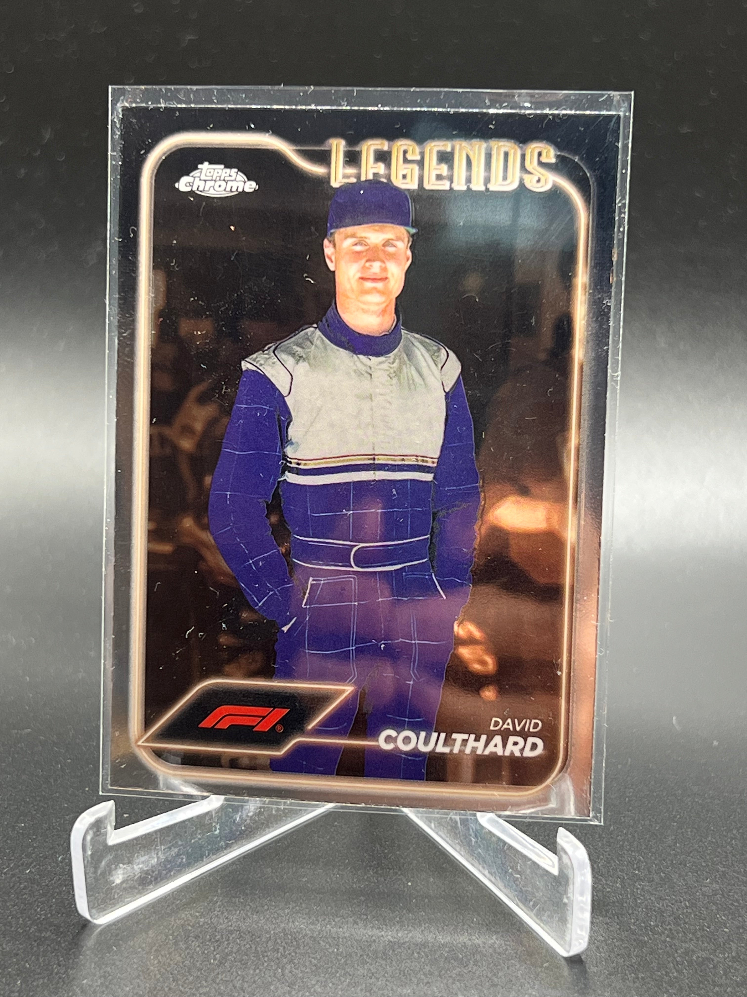 David Coulthard Topps Chrome Formula 1 Legends