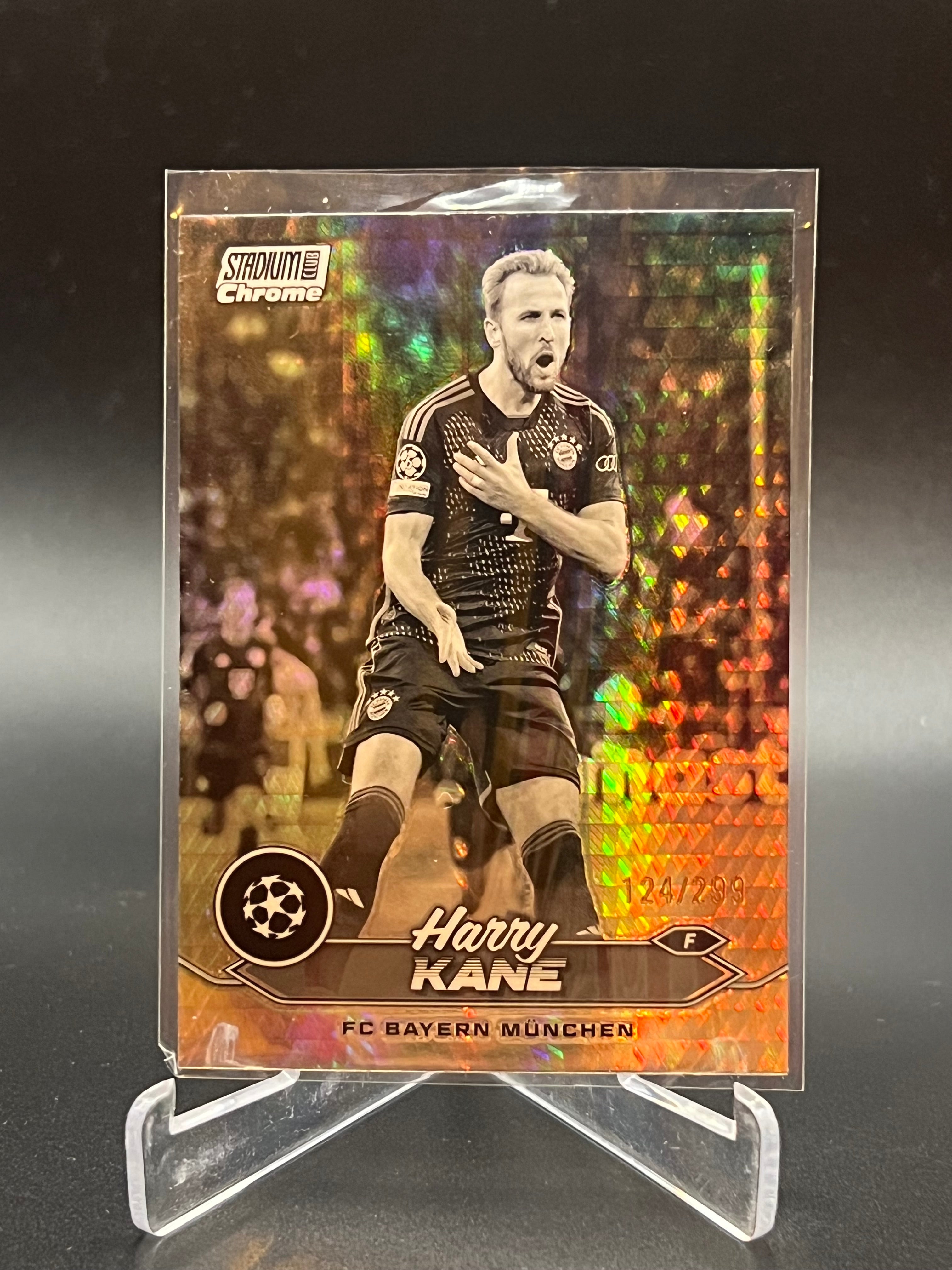 Harry Kane /299 Topps Chrome Stadium Club UCL 23/24